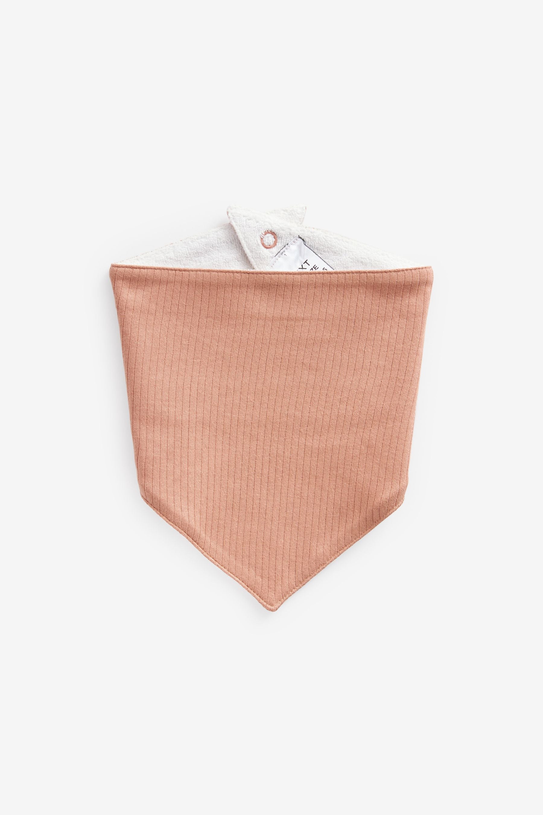 Peachy Pink 3 Pack Baby Bibs