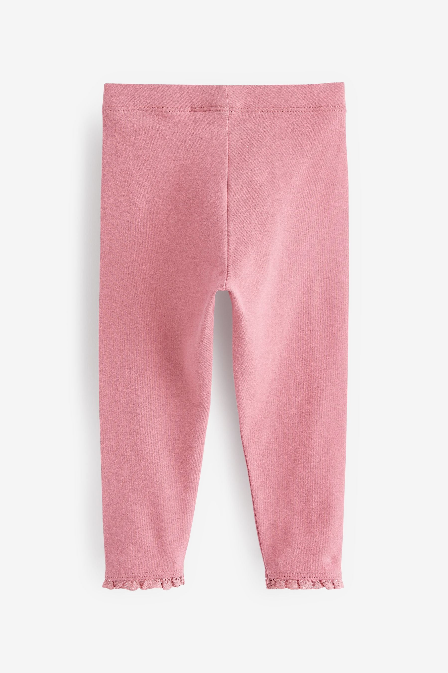 Rose Pink Basic Leggings (3mths-7yrs)