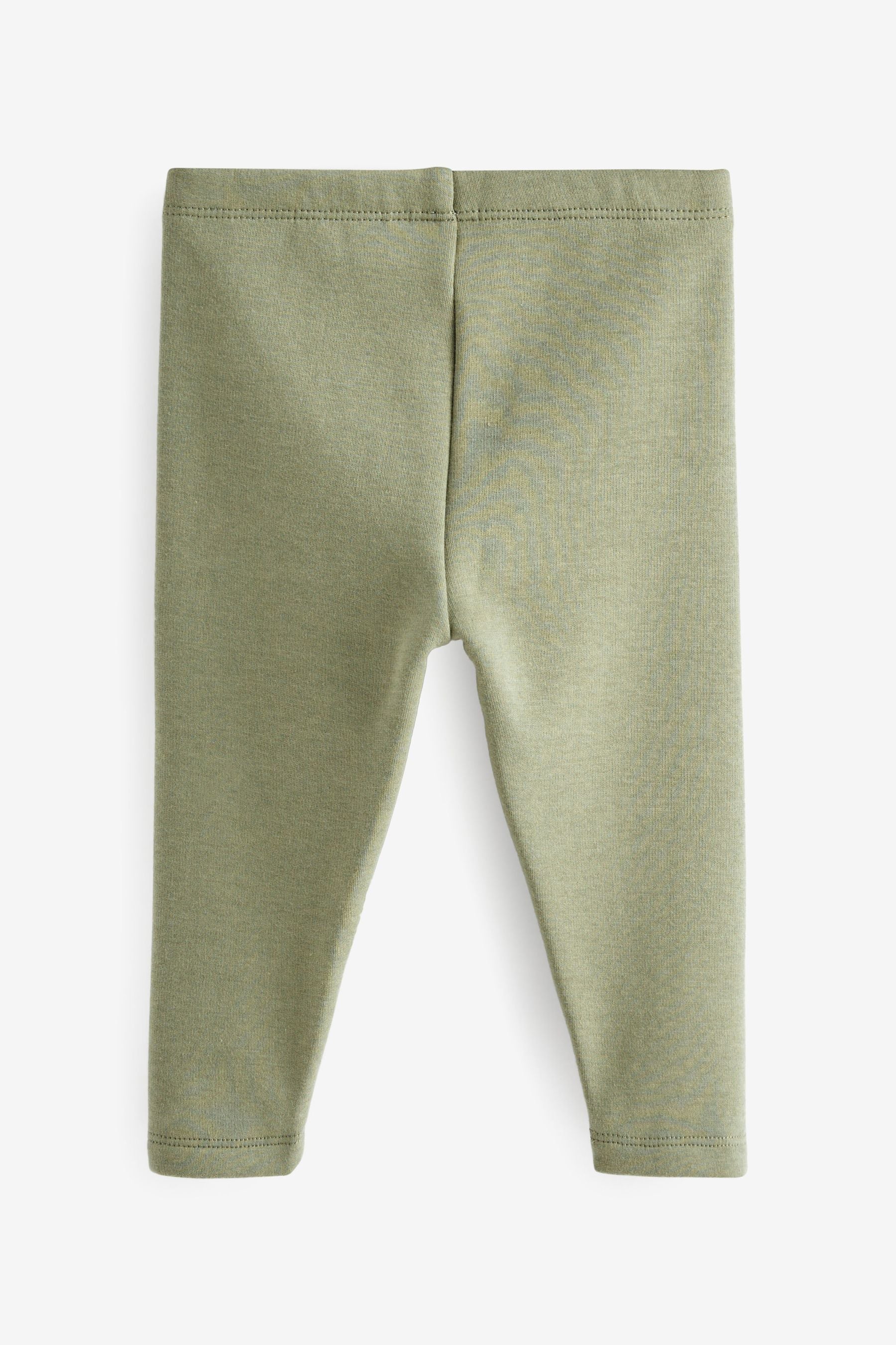 Sage Green Cosy Fleece Lined Leggings (3mths-7yrs)