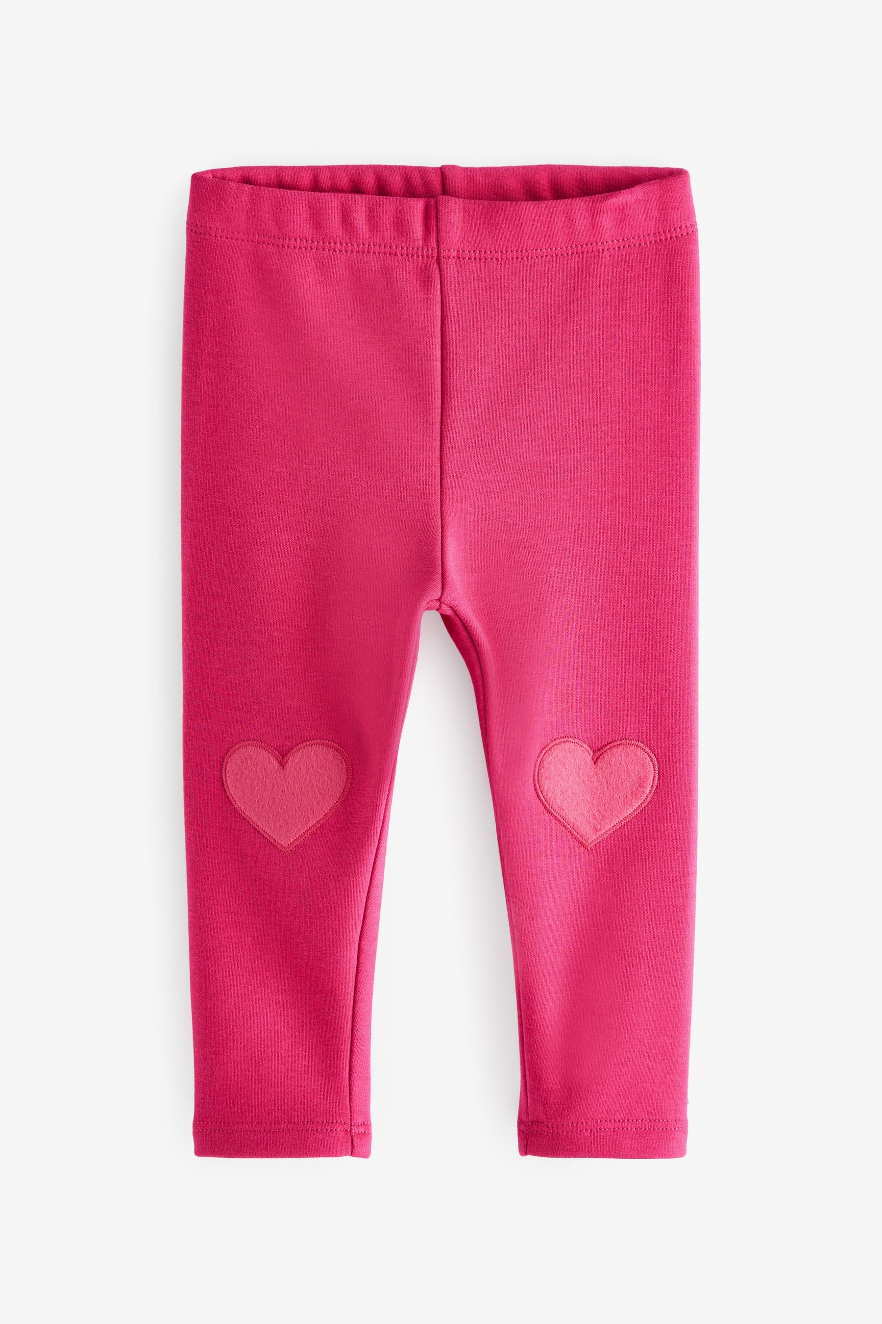 Berry Red Cosy Fleece Lined Leggings (3mths-7yrs)