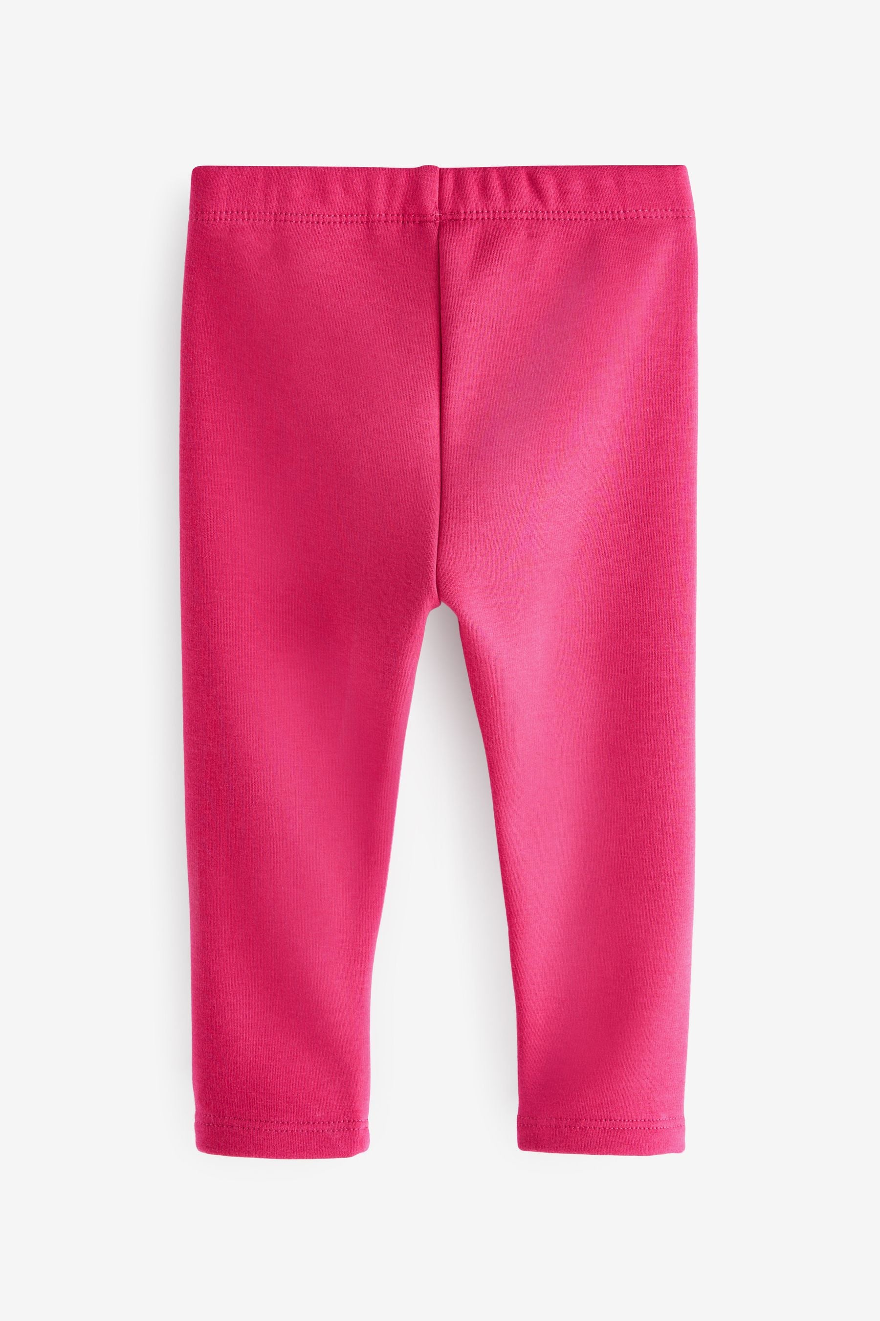 Berry Red Cosy Fleece Lined Leggings (3mths-7yrs)