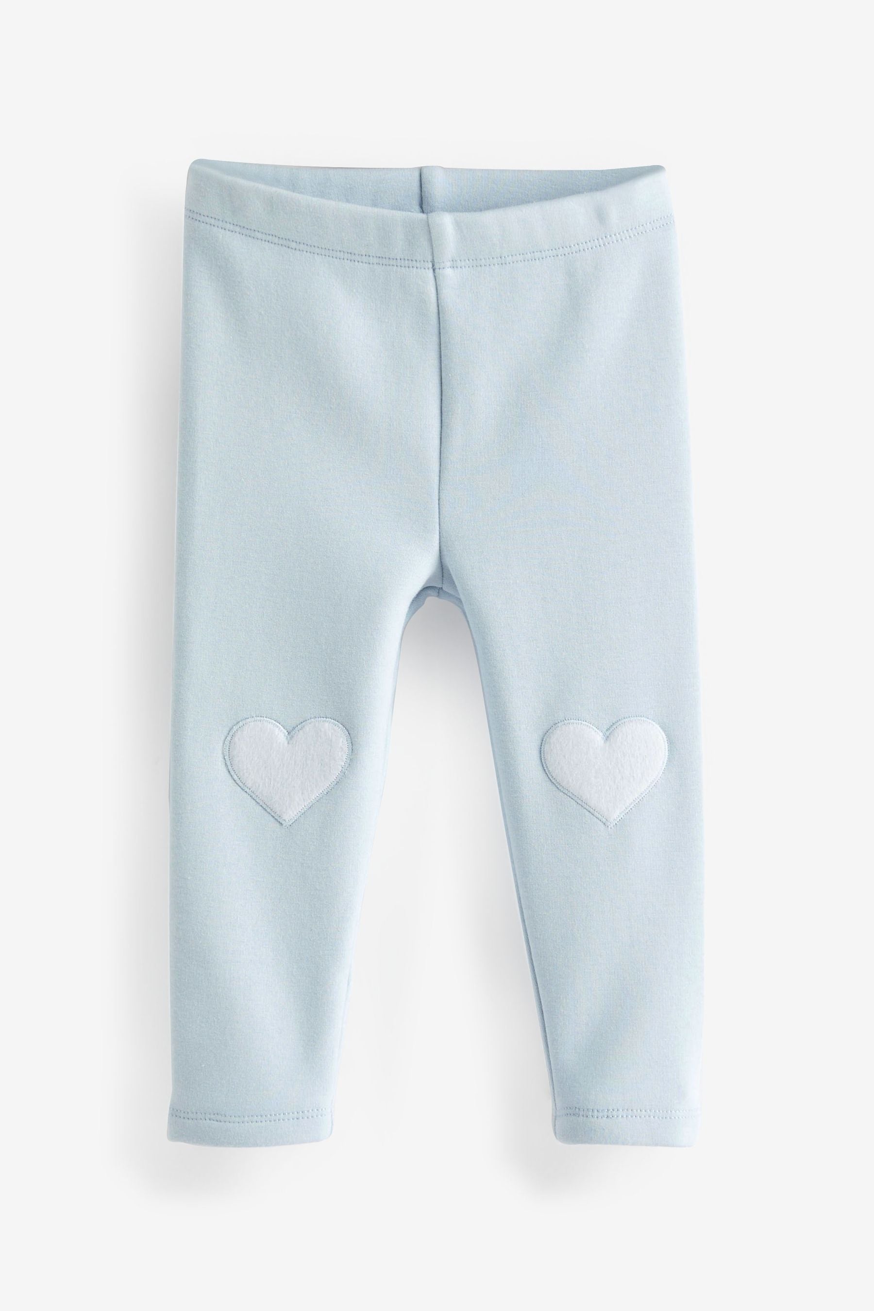 Light Blue Cosy Fleece Lined Leggings (3mths-7yrs)