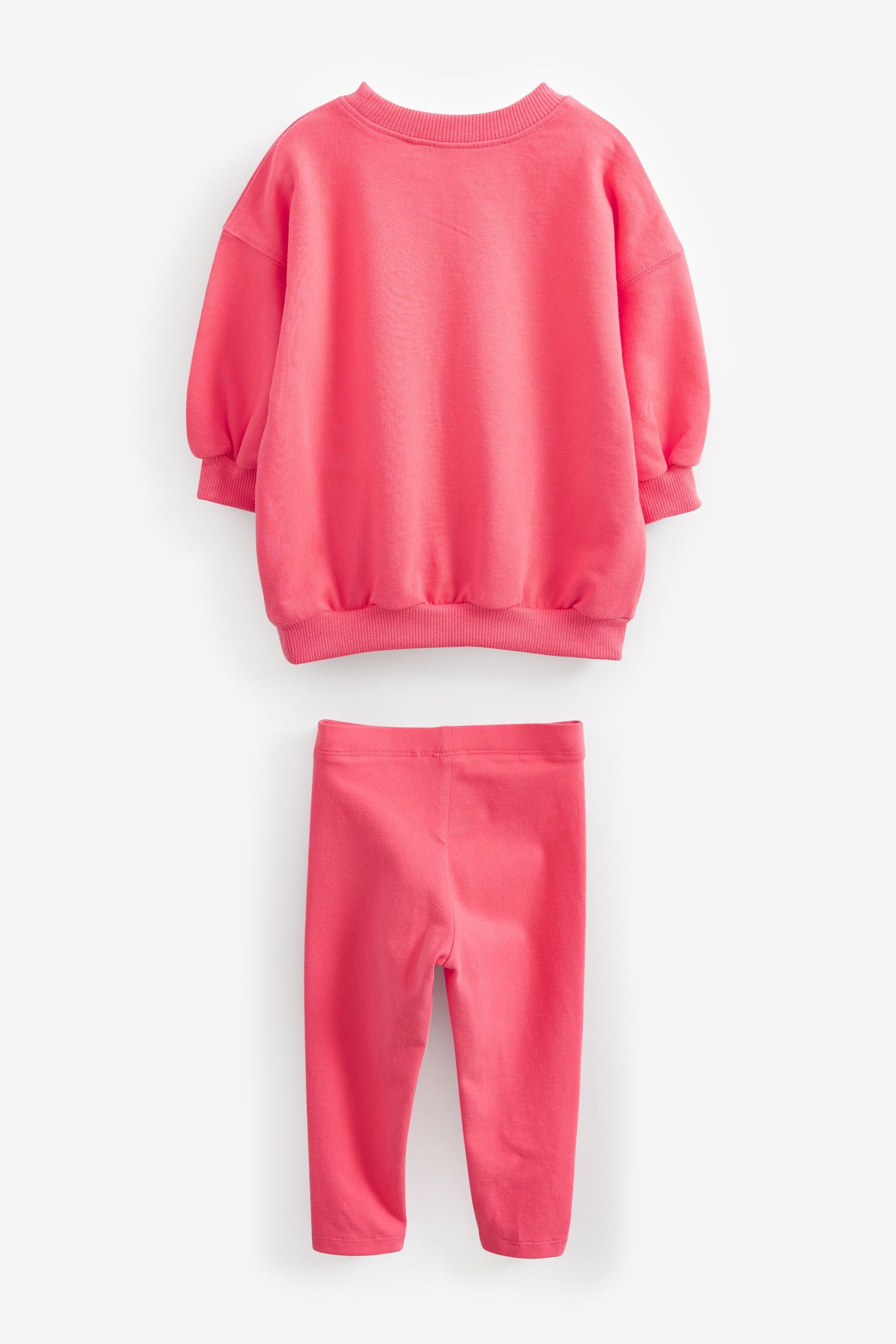 Coral Pink Top and Legging Set (3mths-7yrs)