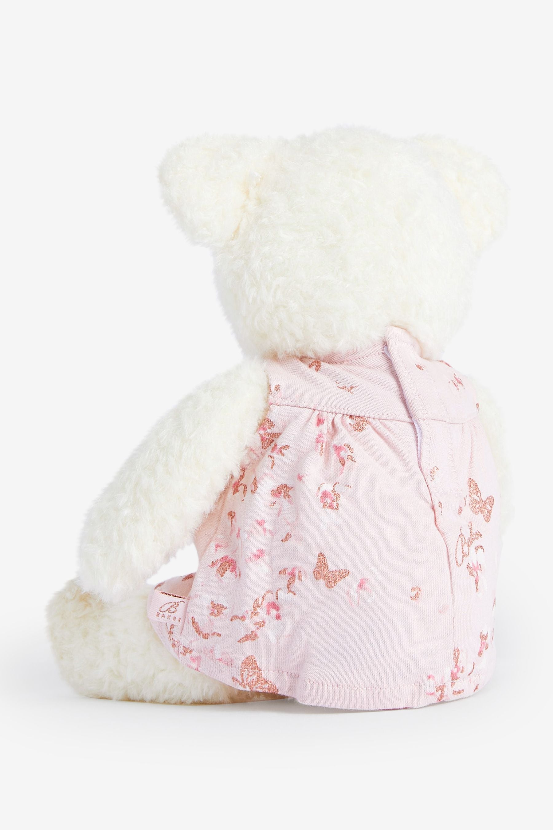 Baker by Ted Baker Girls Pink Teddy Bear with Cute Outfit