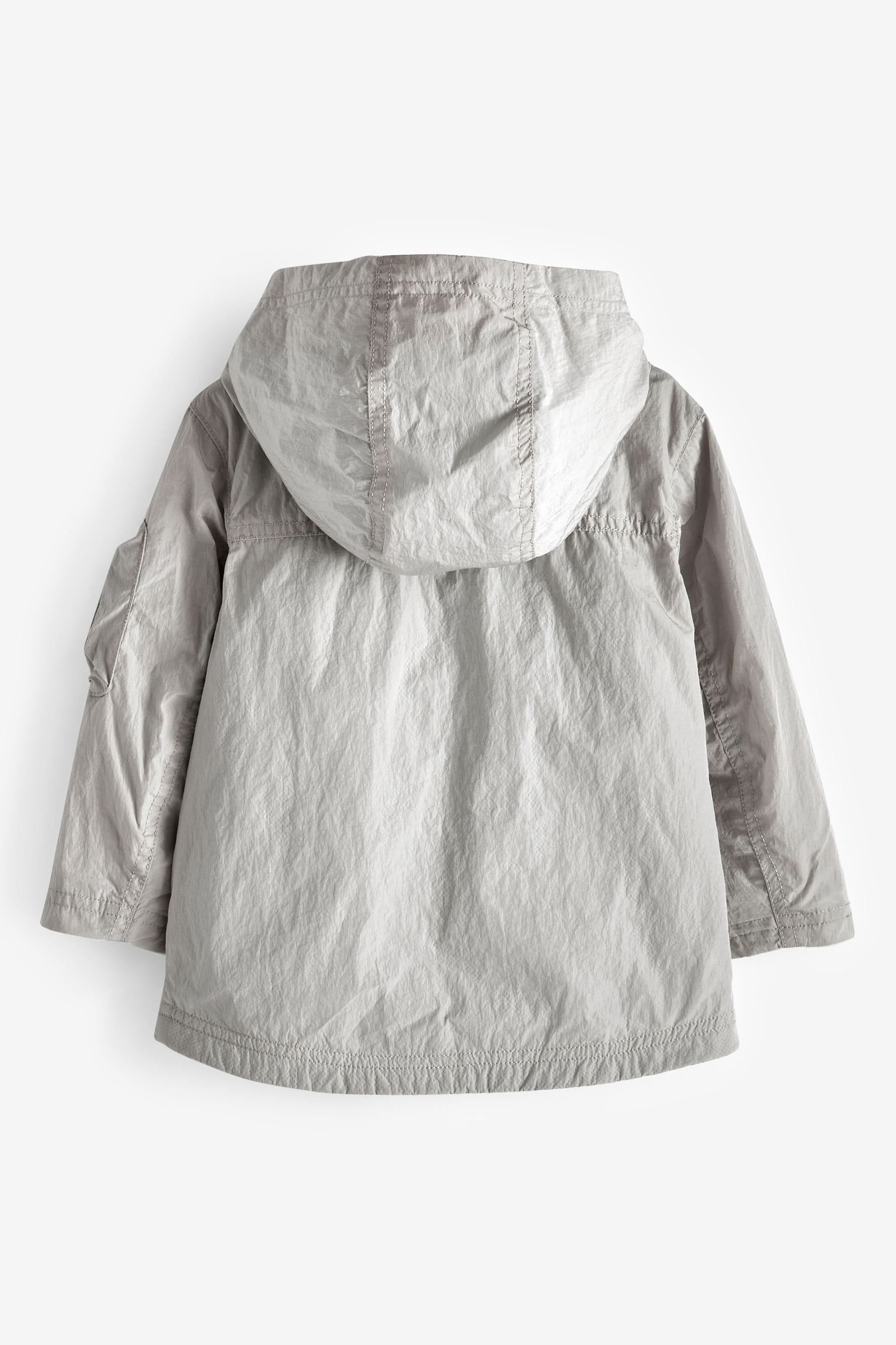 Grey Shower Resistant Utility Anorak (3mths-7yrs)