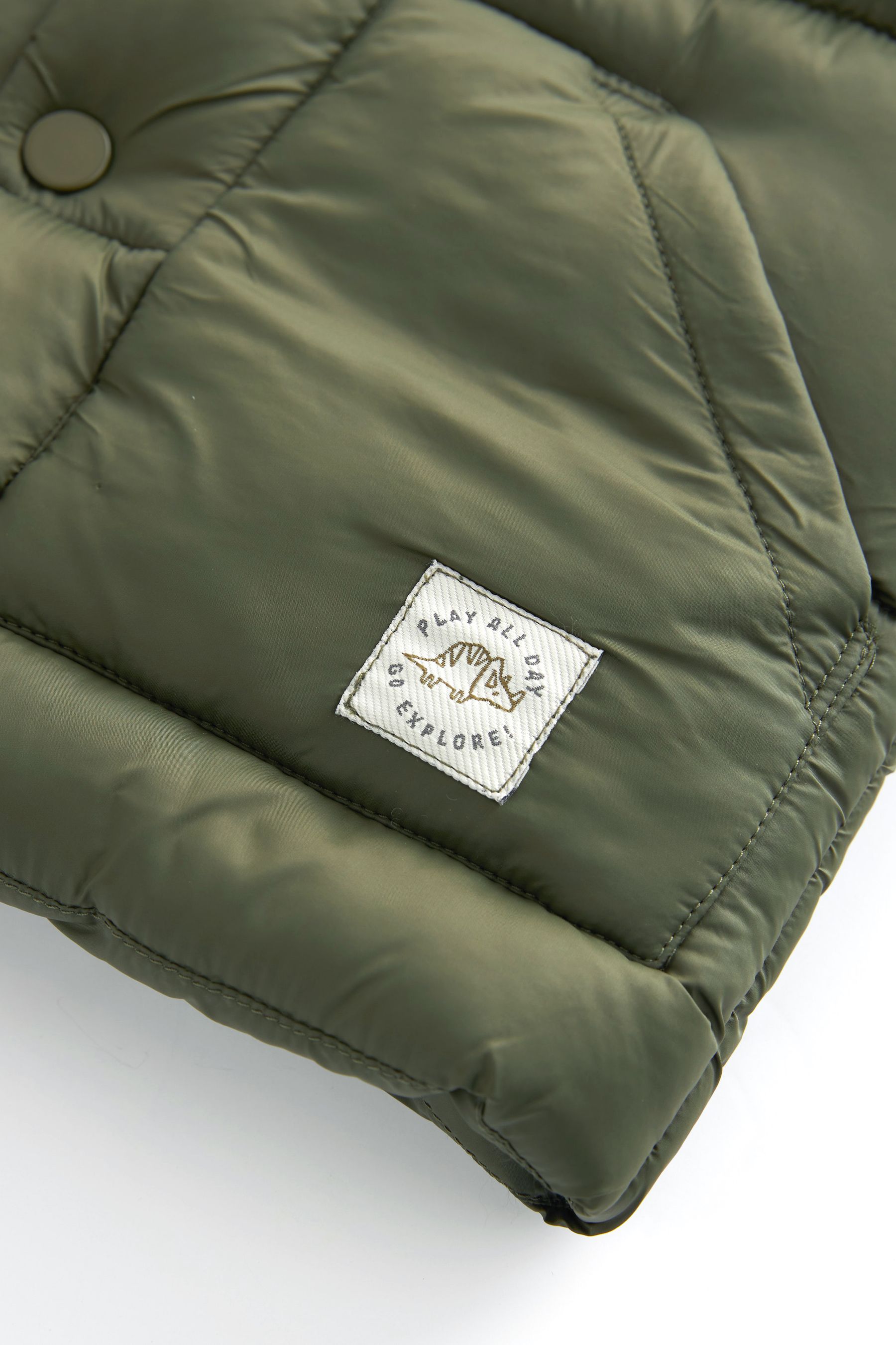 Khaki Green Padded Gilet (3mths-10yrs)