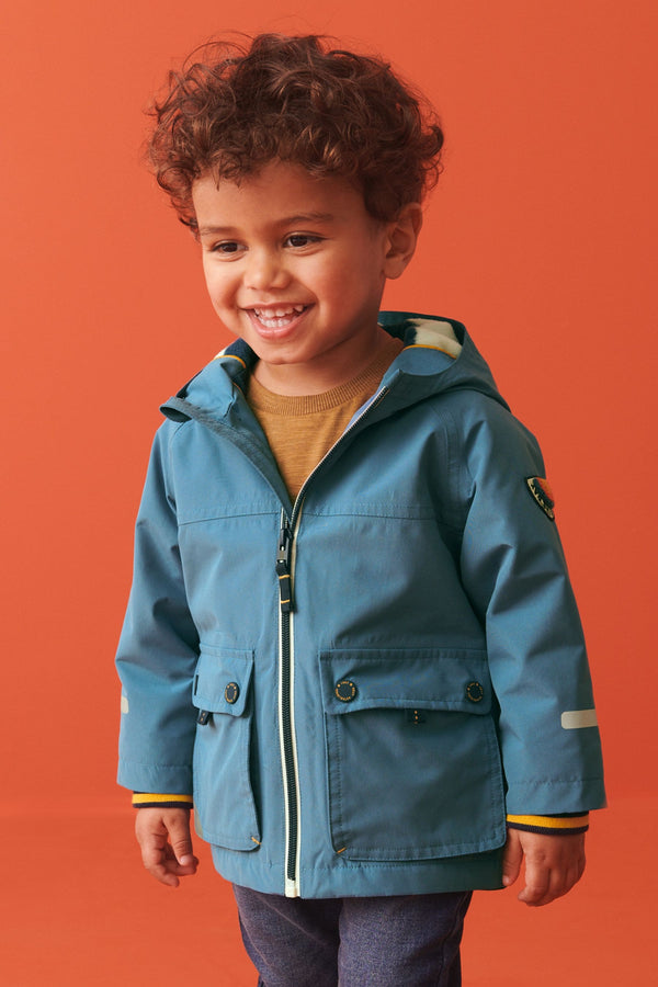 Blue Waterproof Coat (3mths-7yrs)