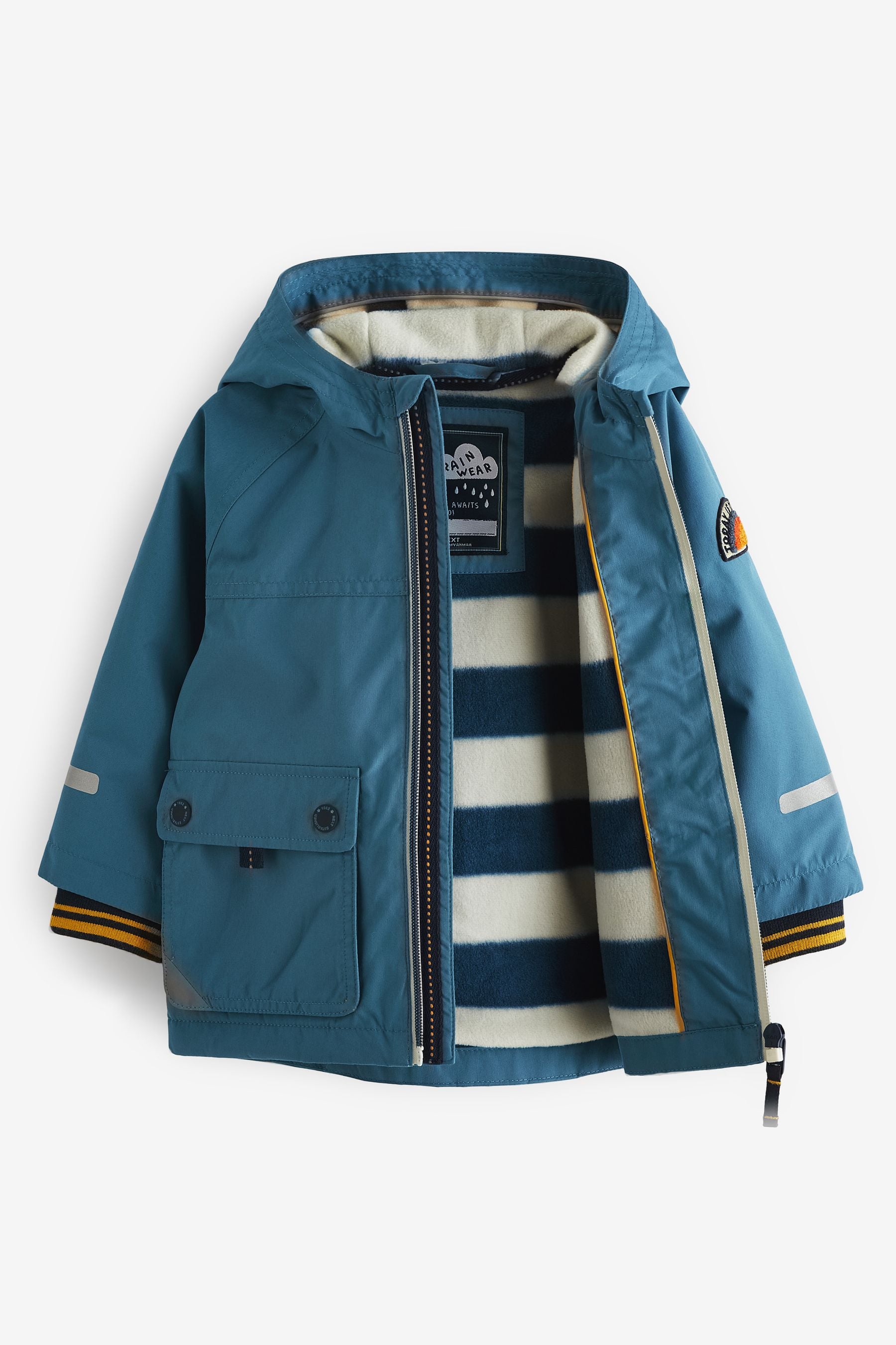 Blue Waterproof Coat (3mths-7yrs)