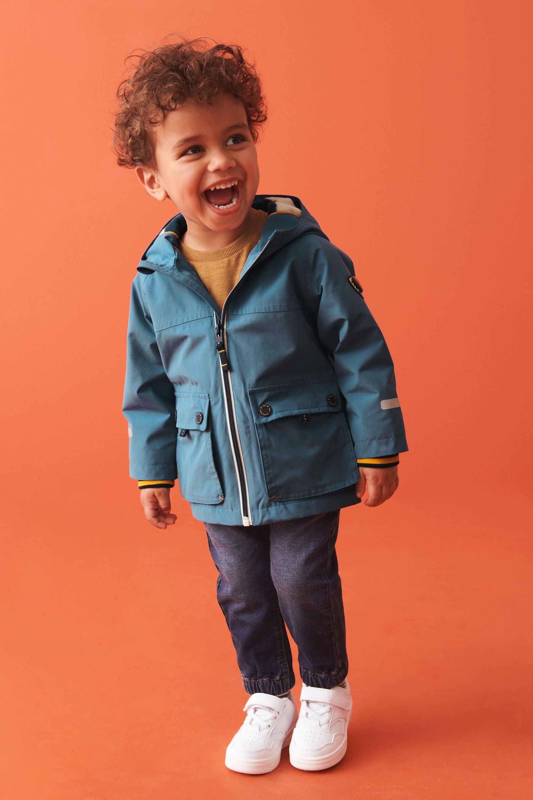 Blue Waterproof Coat (3mths-7yrs)