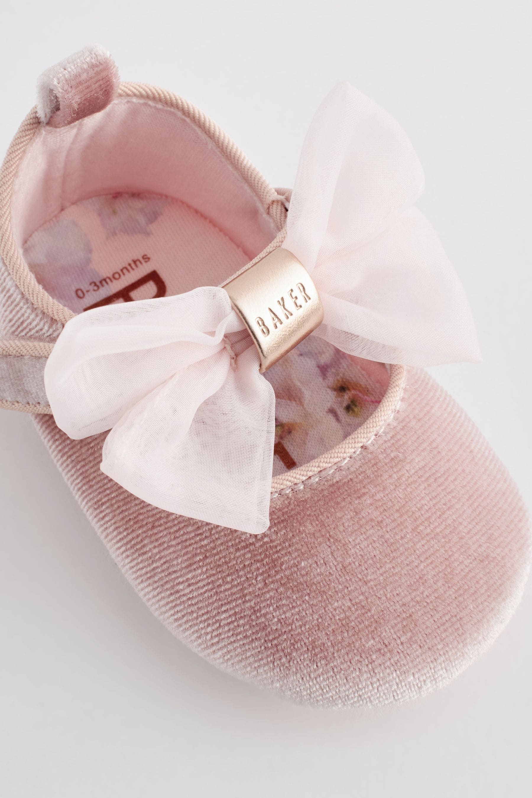 Baker by Ted Baker Baby Girls Shoes Padders With Bow