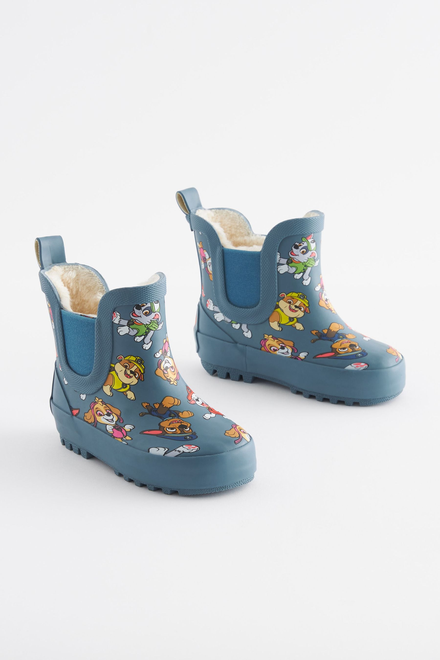 Blue PAW Patrol  Warm Lined Ankle Wellies