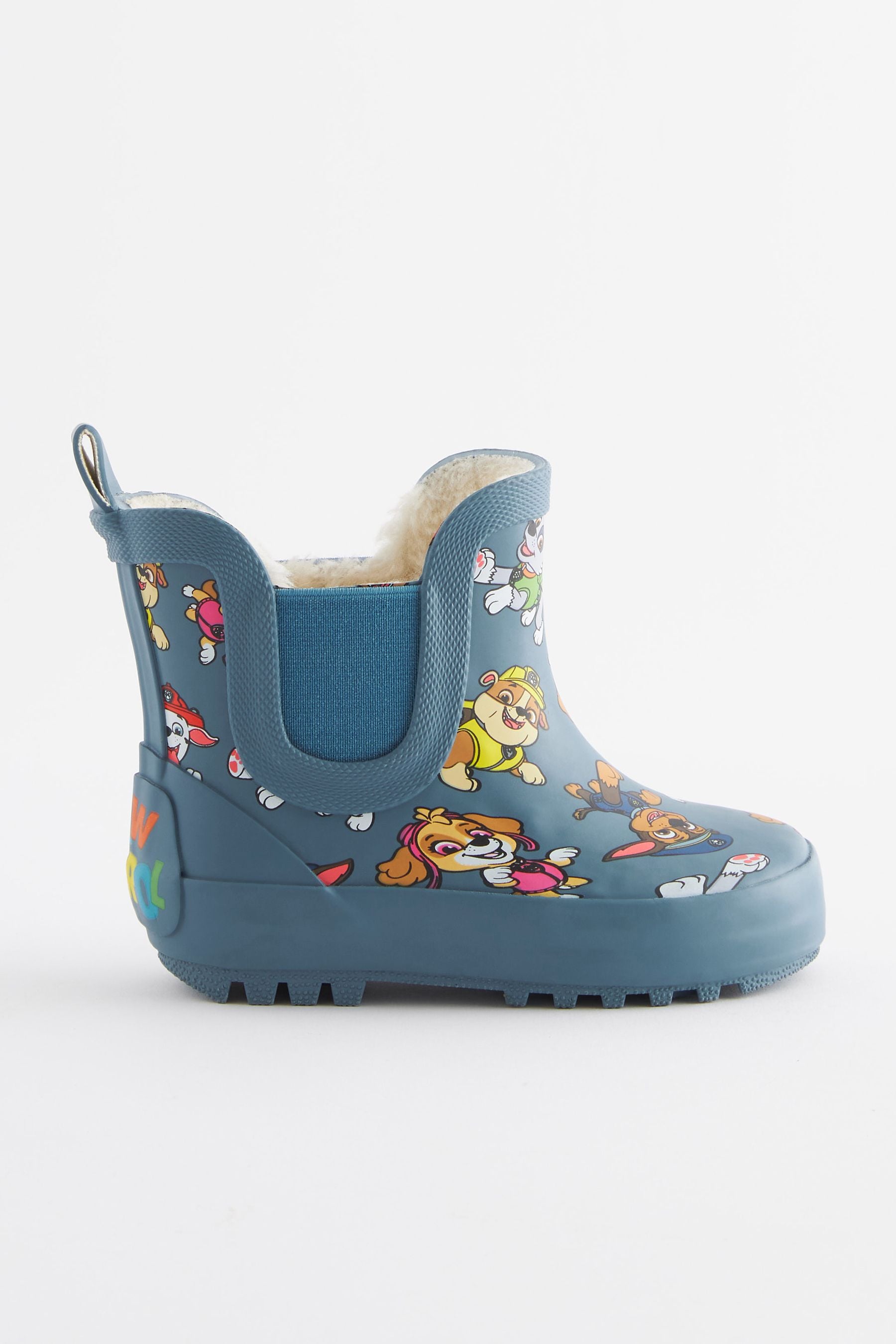 Blue PAW Patrol  Warm Lined Ankle Wellies