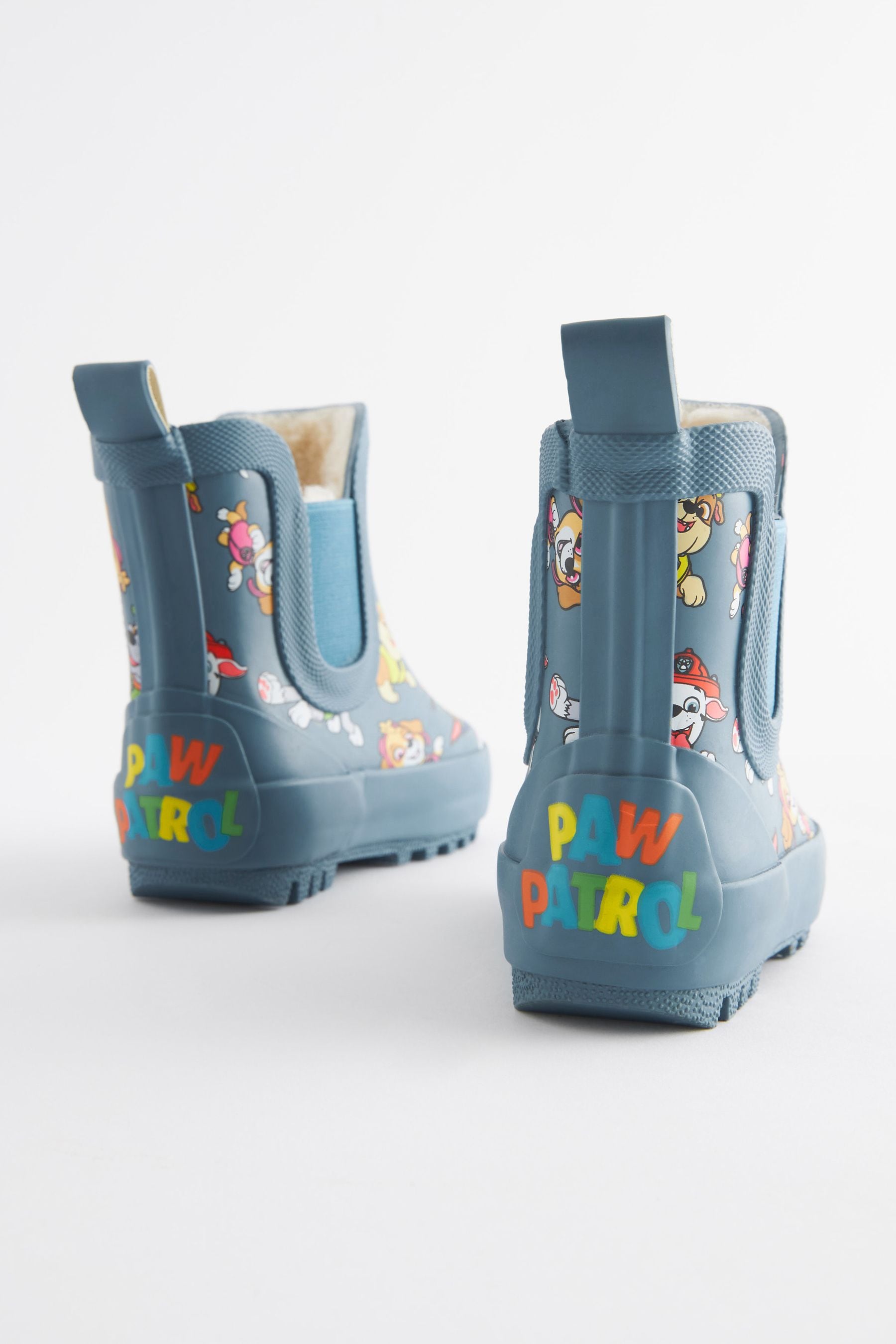 Blue PAW Patrol  Warm Lined Ankle Wellies