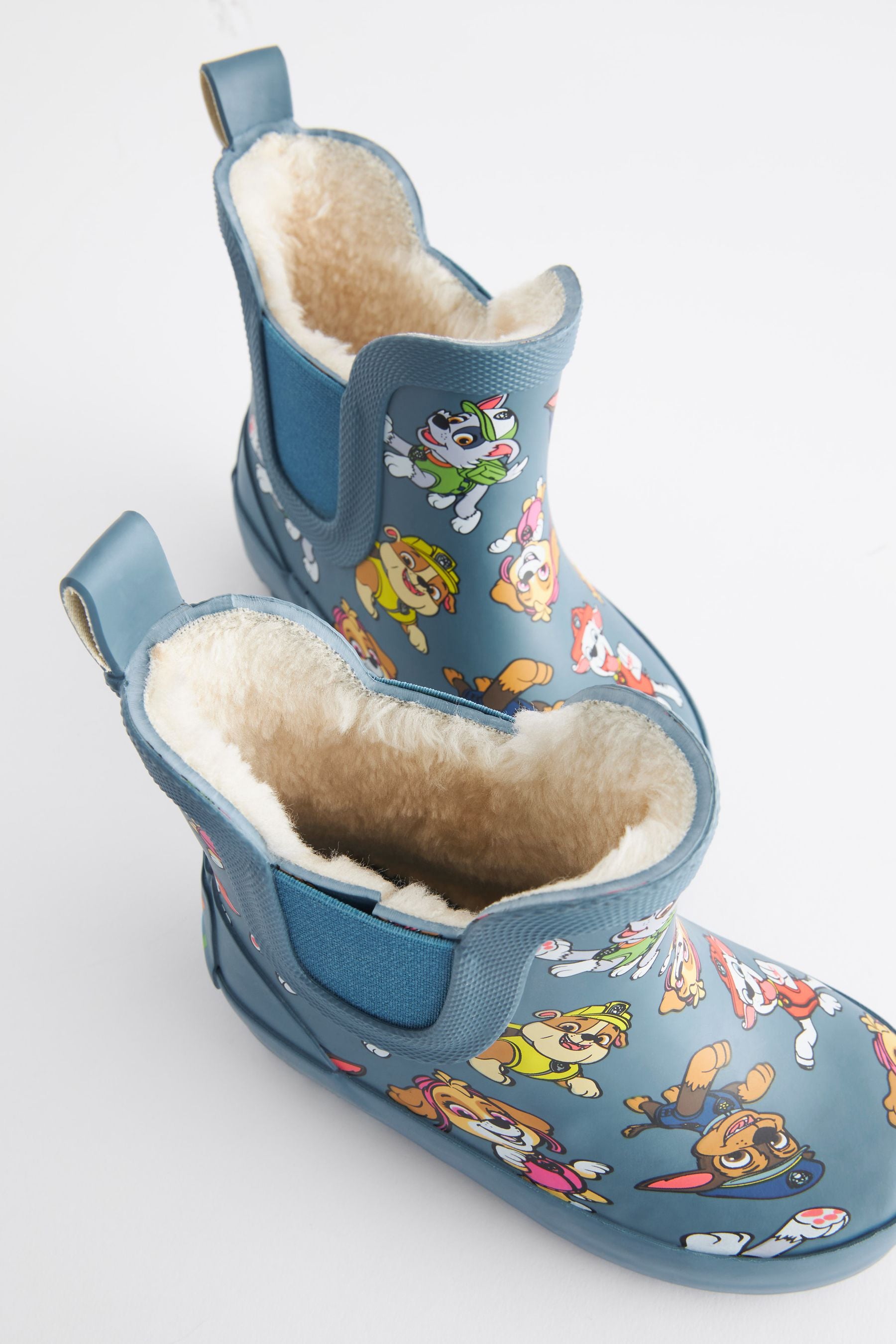 Blue PAW Patrol  Warm Lined Ankle Wellies