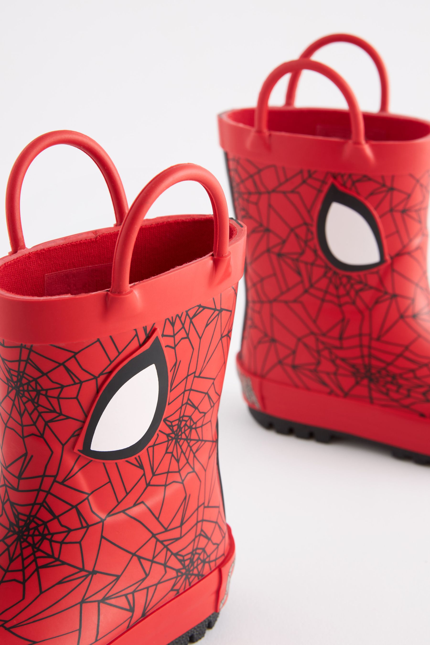 Spider-Man Red Handle Wellies