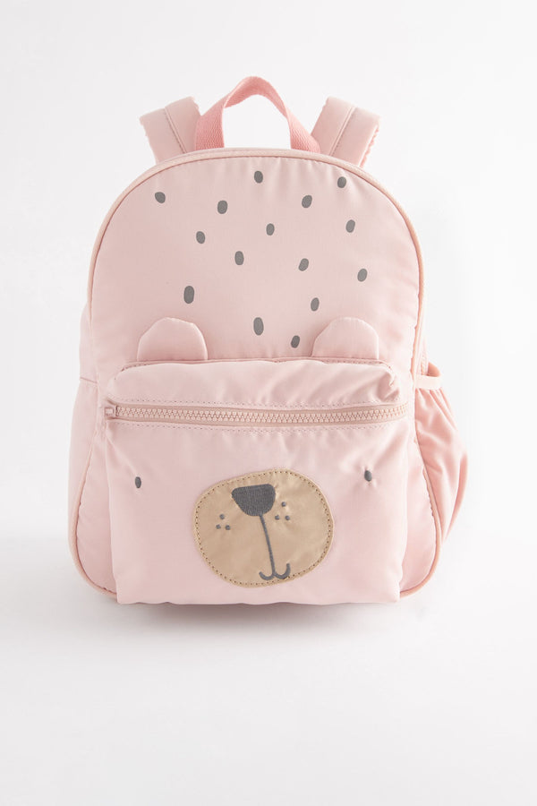 Pink Bear Backpack