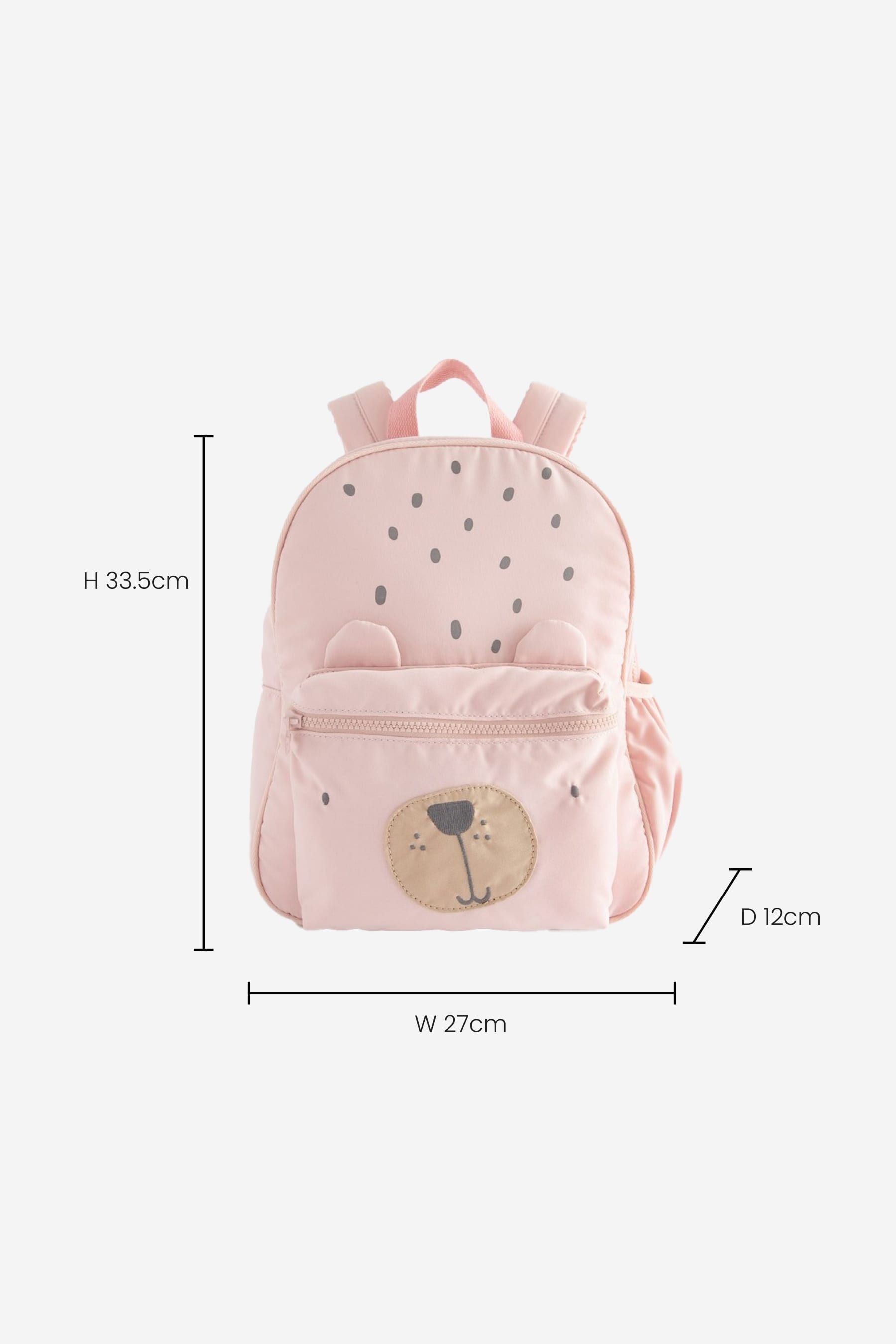 Pink Bear Backpack