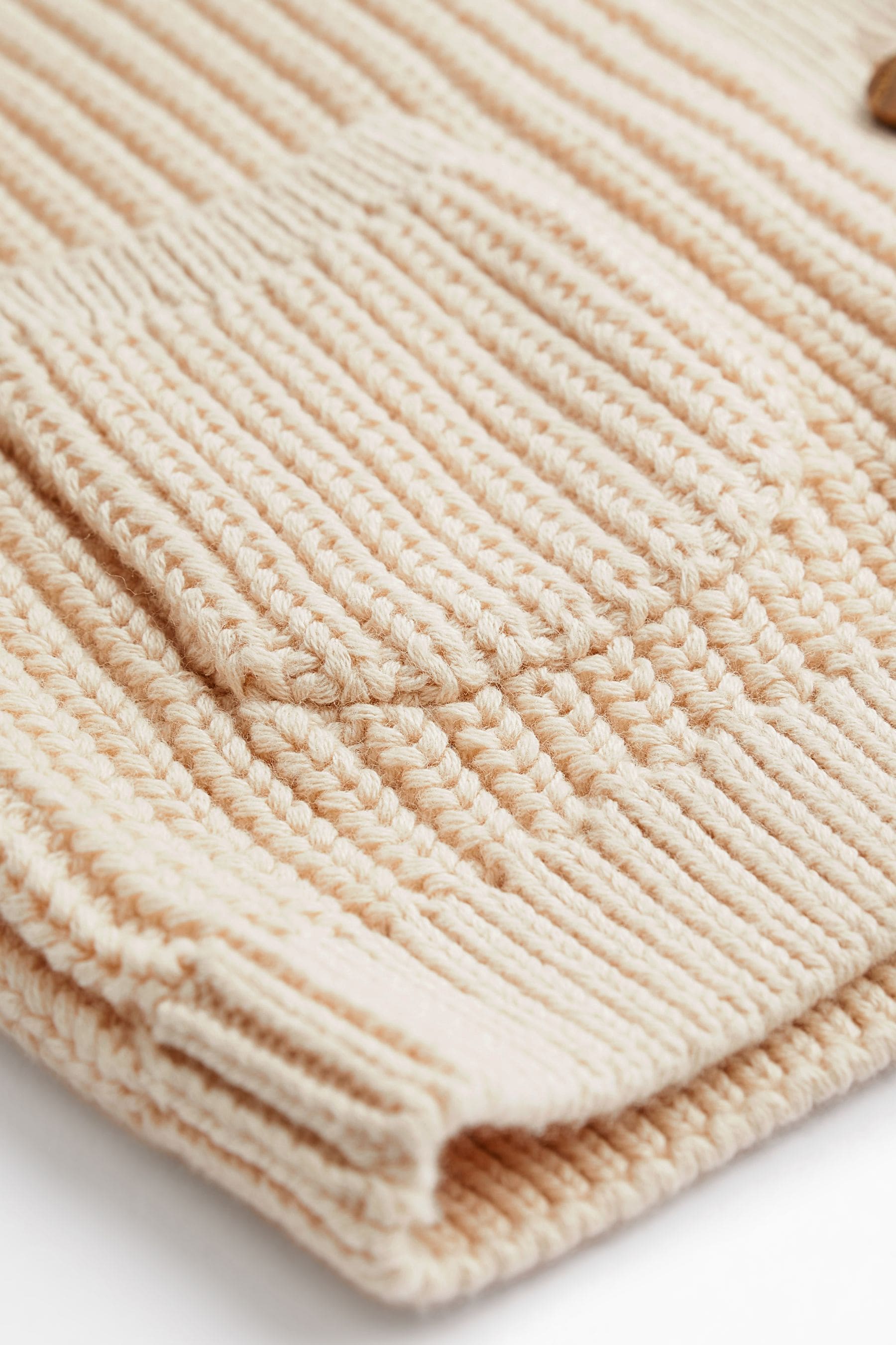 Cream Baby Knitted Cardigan