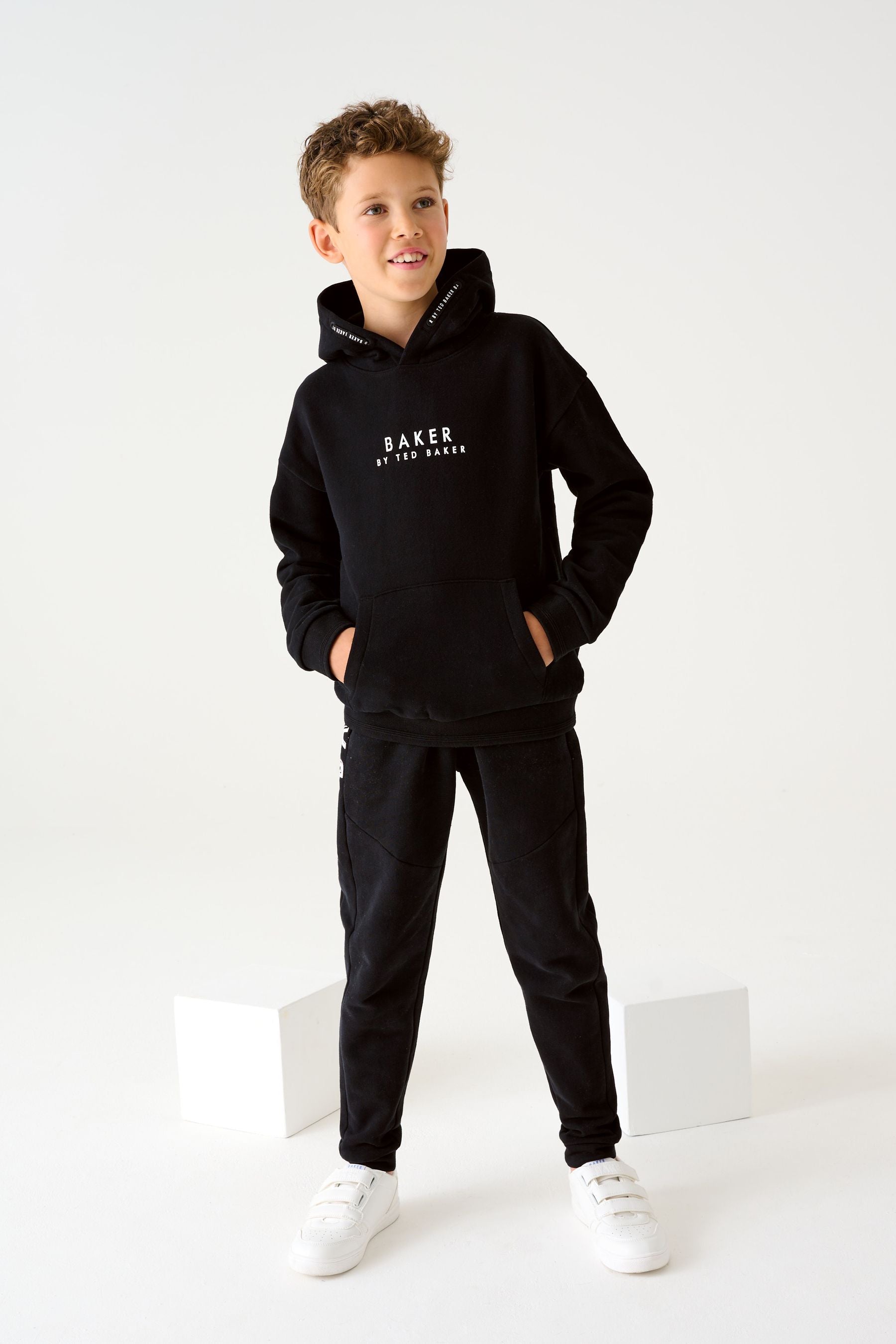 Baker by Ted Baker Overhead 100% Cotton Hoodie