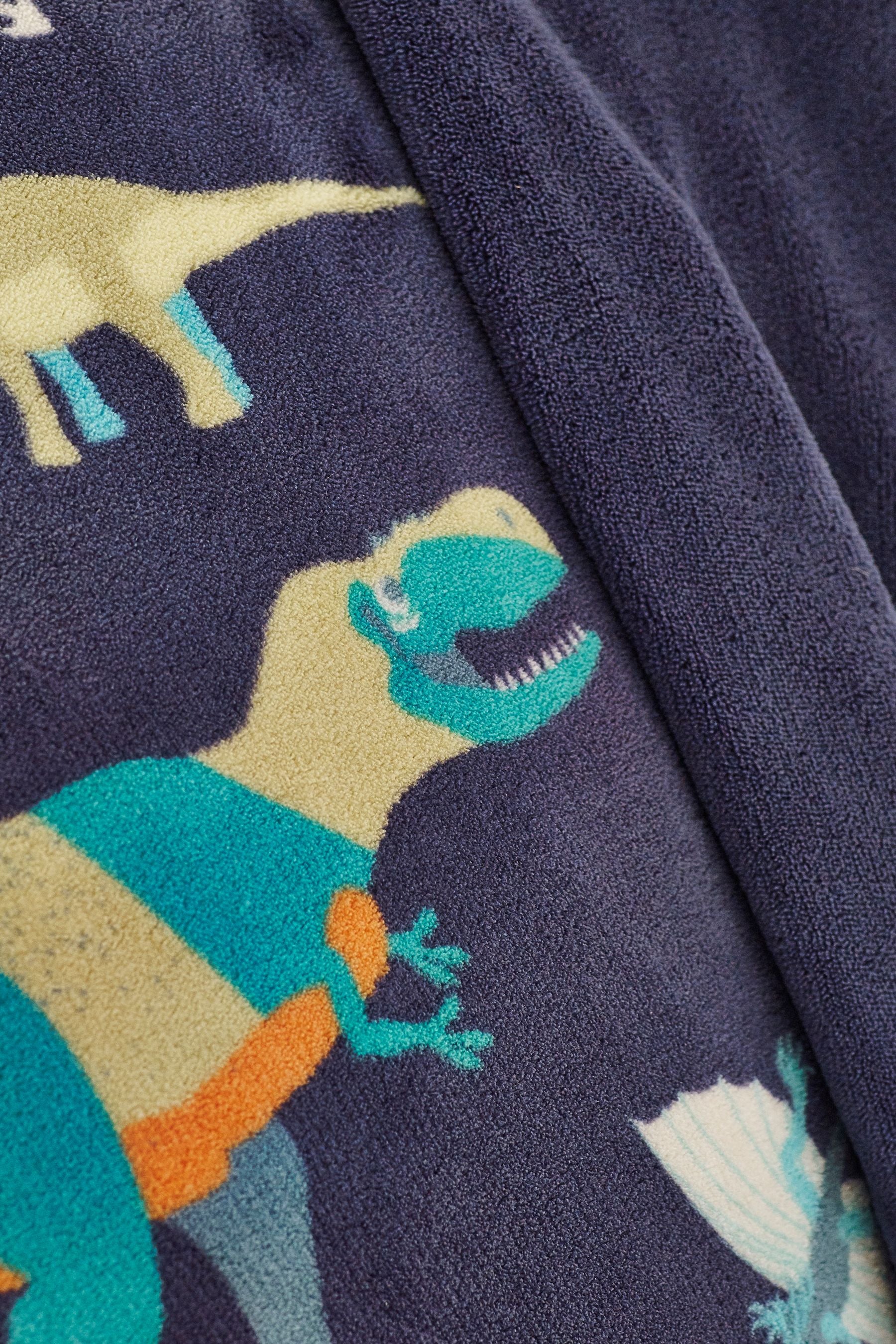 Dinosaur Teddy Fleece Throw