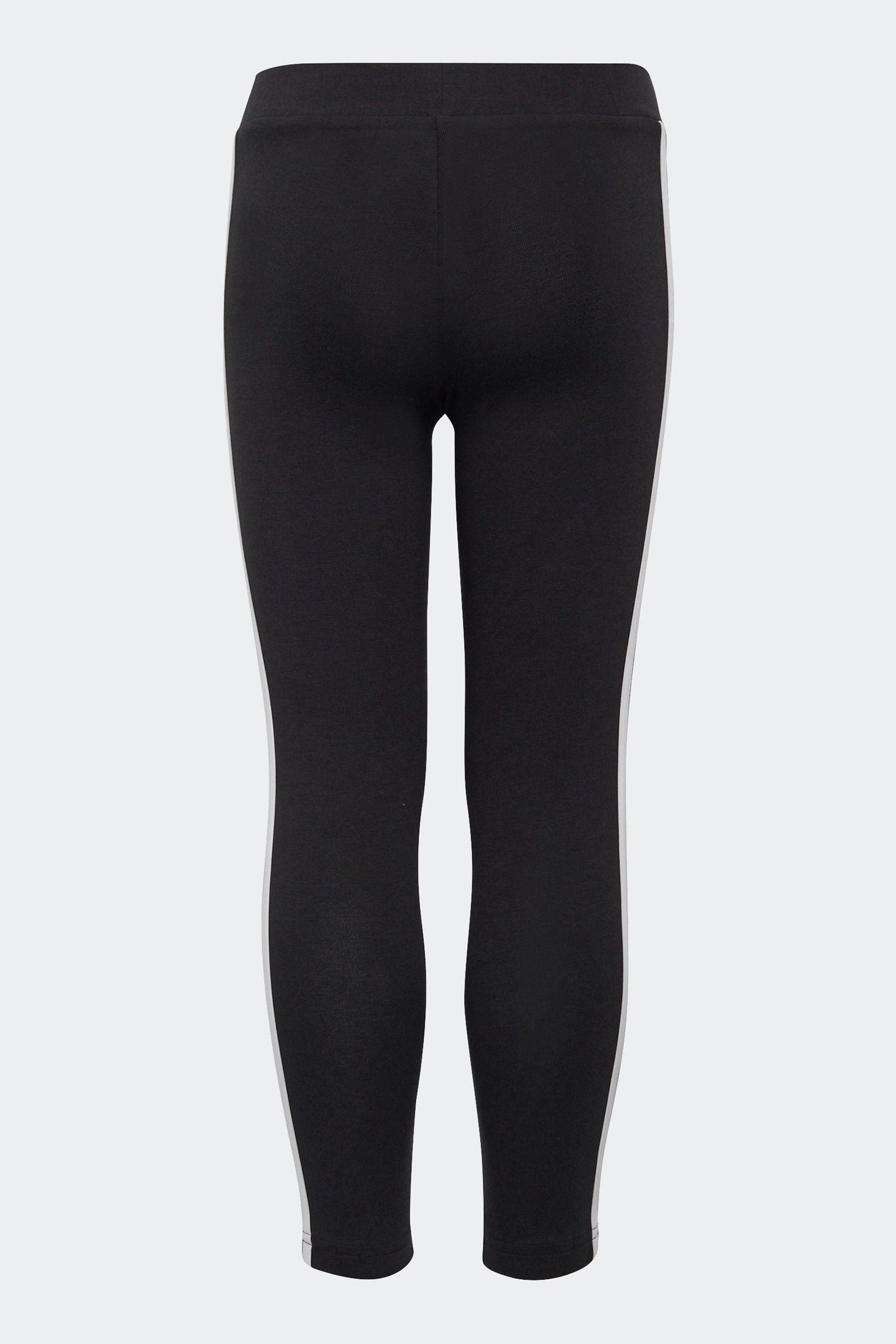 adidas Black Sportswear Essentials 3-Stripes Leggings