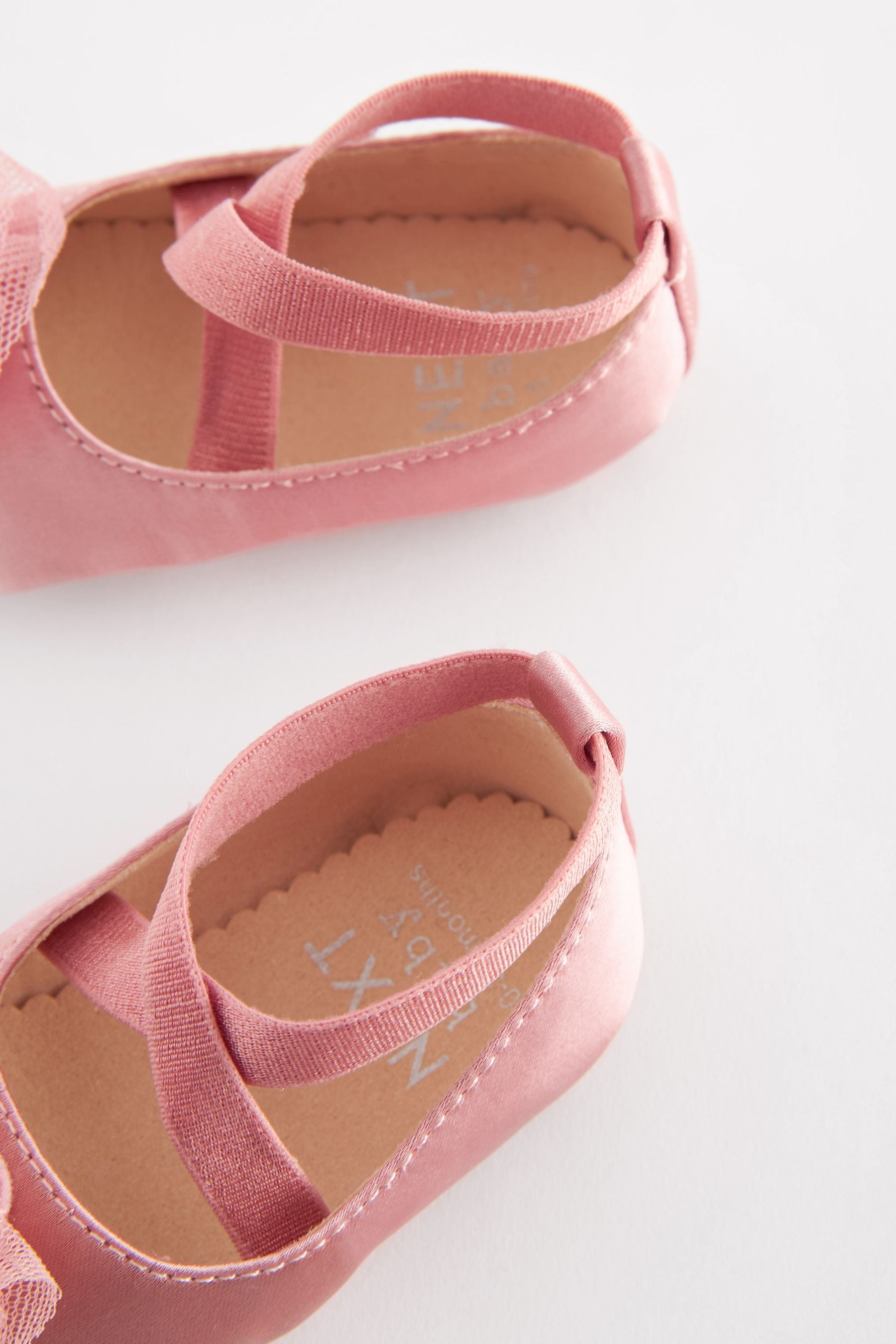 Pink Ballet Baby Shoes (0-24mths)