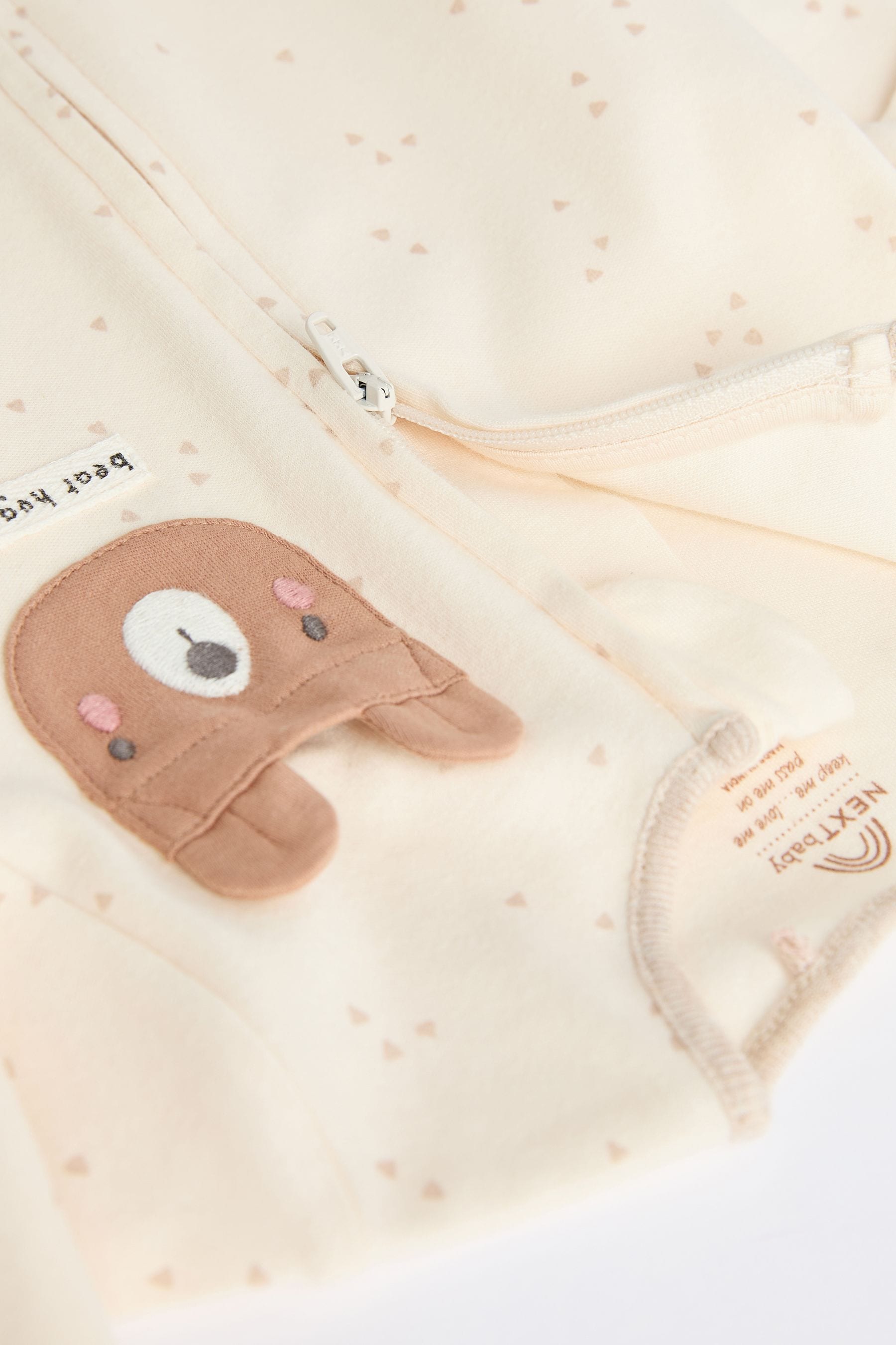 Neutral Baby Cotton Sleepsuits 3 Pack (0-2yrs)