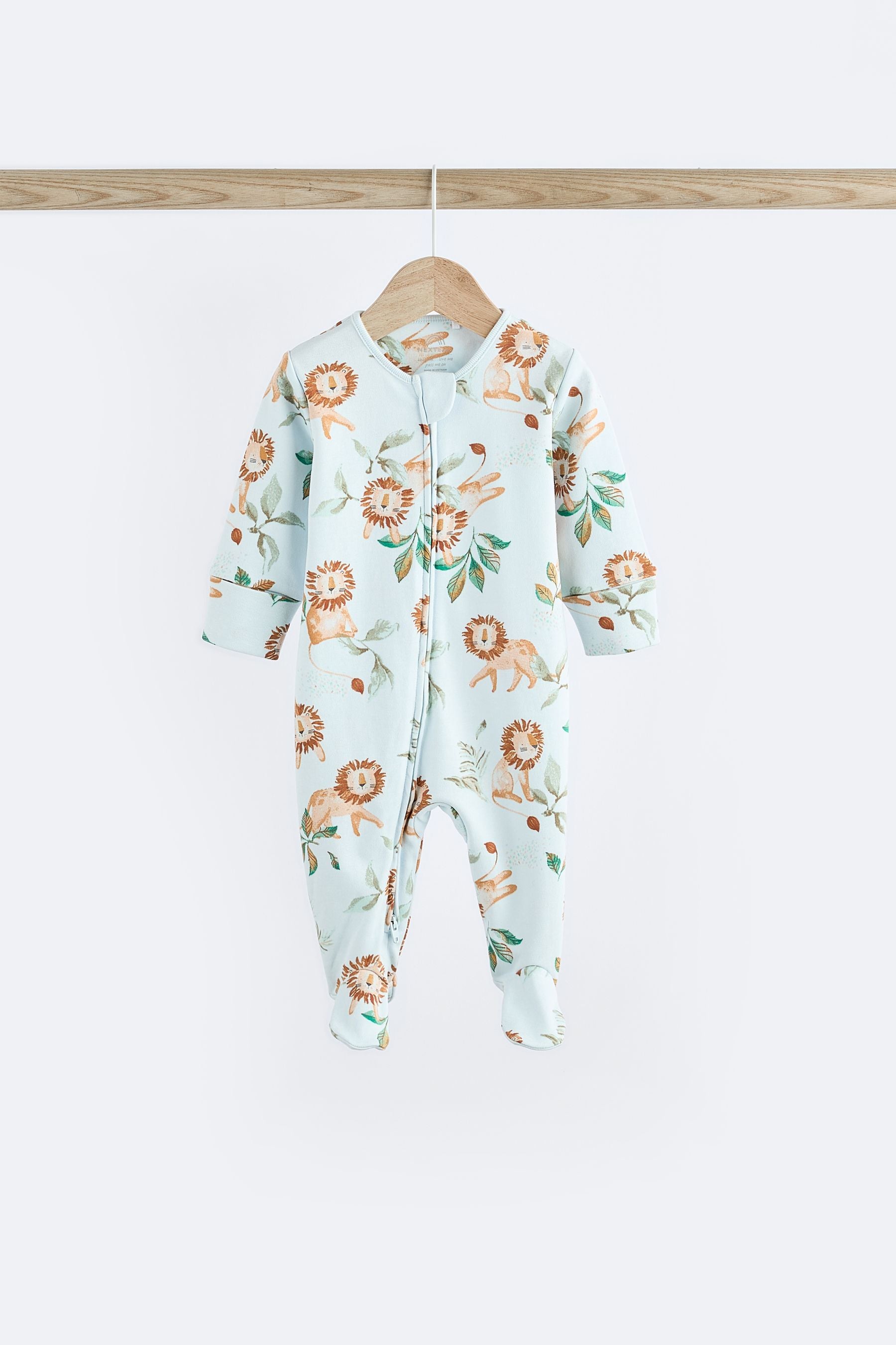 Blue Character Baby Character Sleepsuits 3 Pack (0-2yrs)