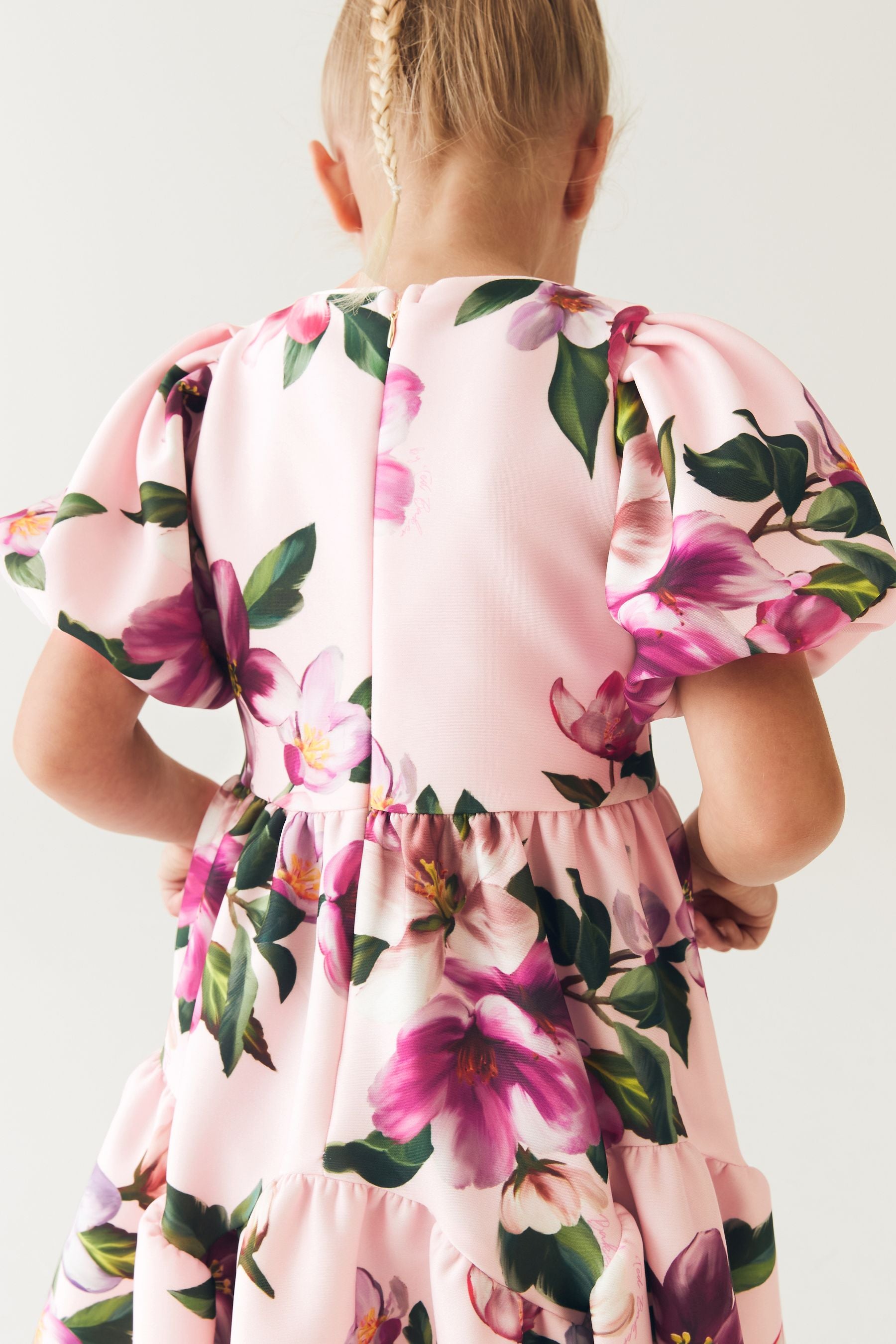 Baker by Ted Baker Pink Floral Scuba Dress