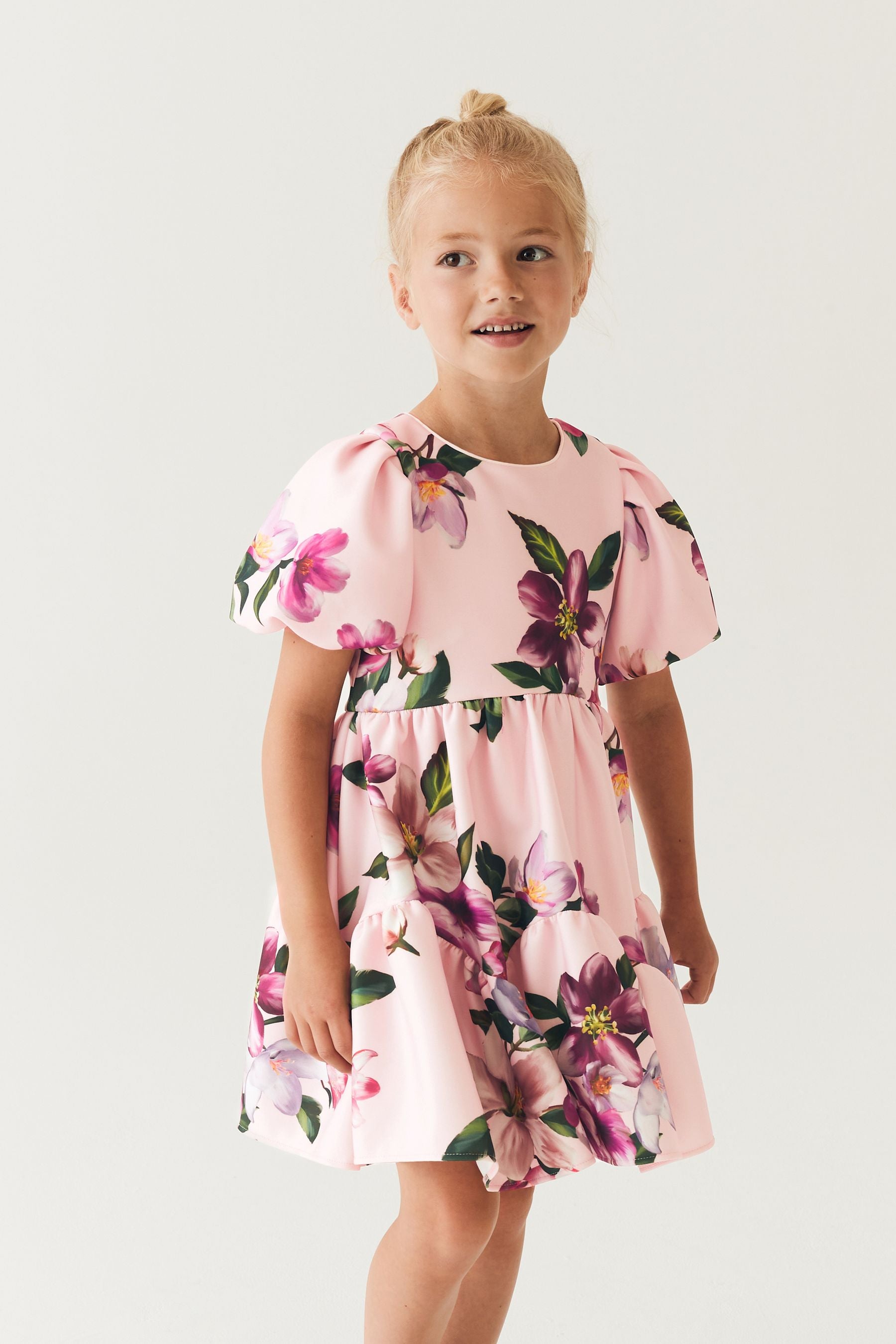 Baker by Ted Baker Pink Floral Scuba Dress