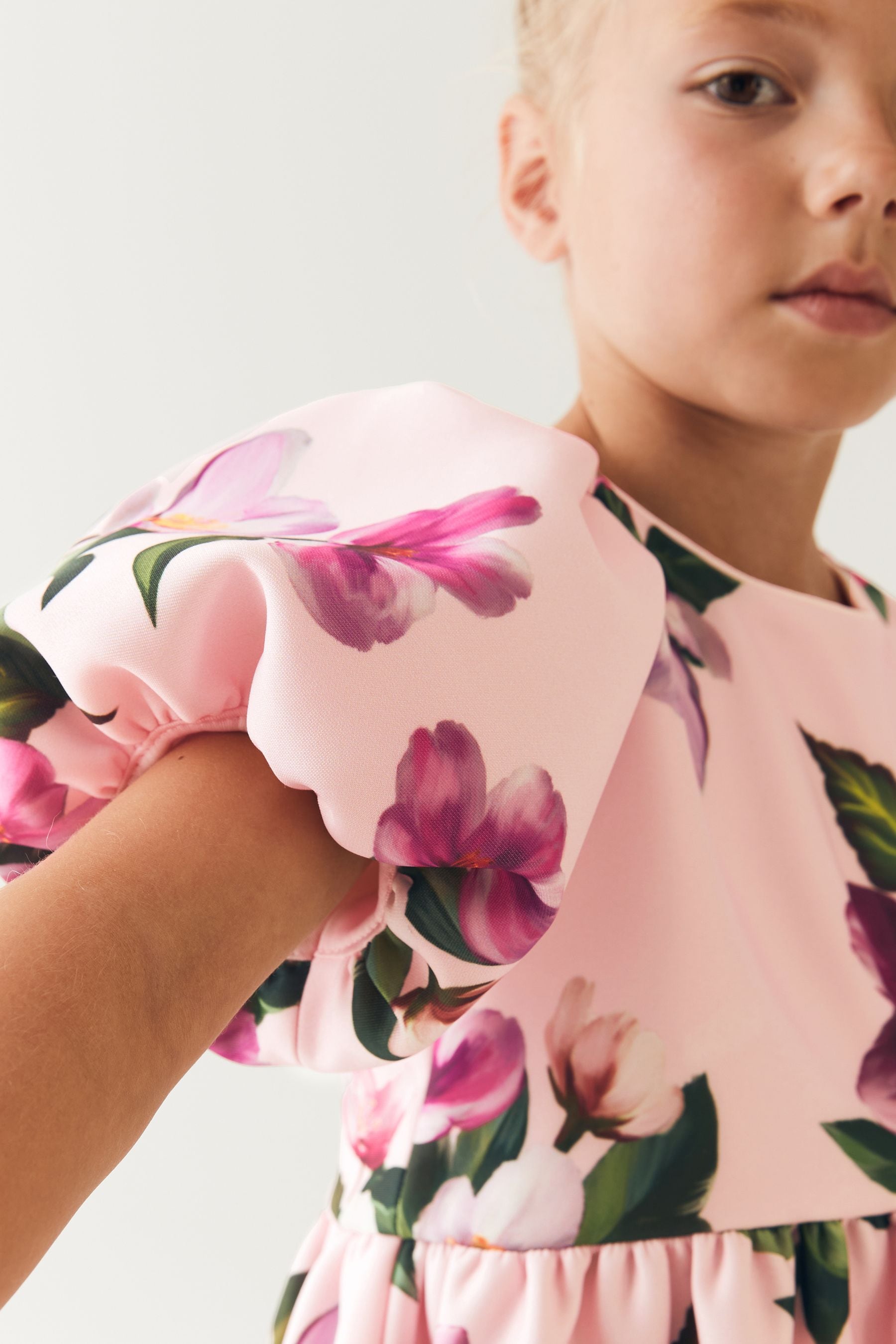 Baker by Ted Baker Pink Floral Scuba Dress