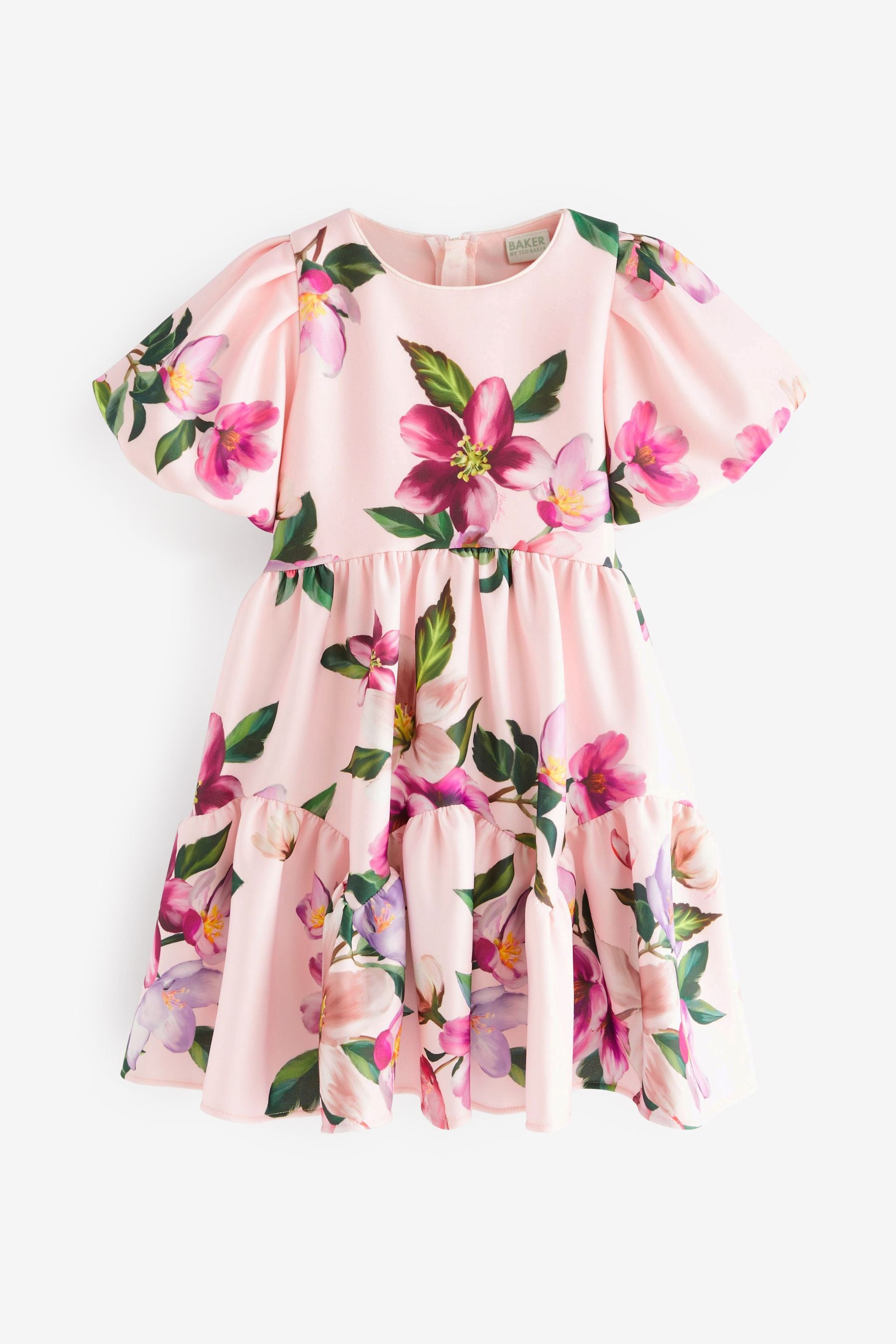 Baker by Ted Baker Pink Floral Scuba Dress