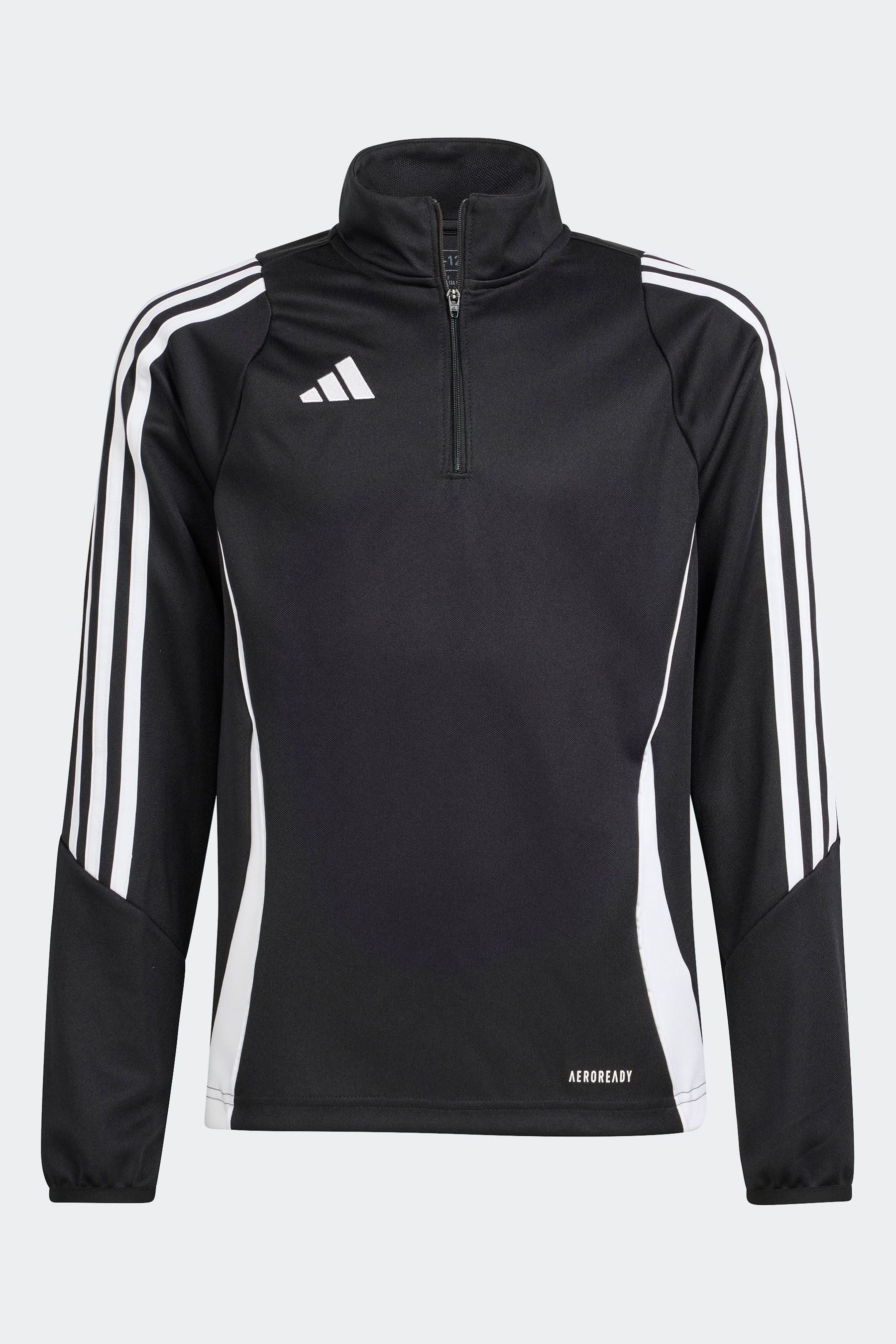 adidas Black/White TIRO24 TRTOPY Sweat Top