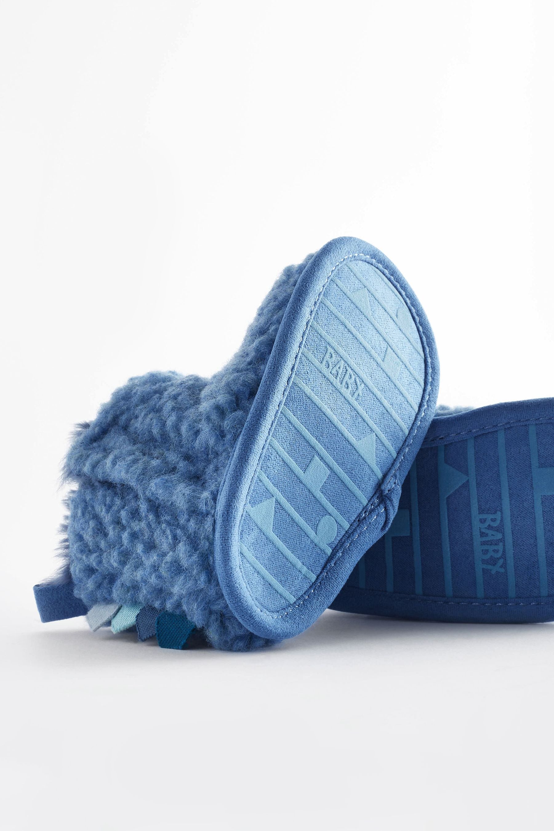 Blue Blue Warm Lined Baby Slipper Boots (0-24mths)