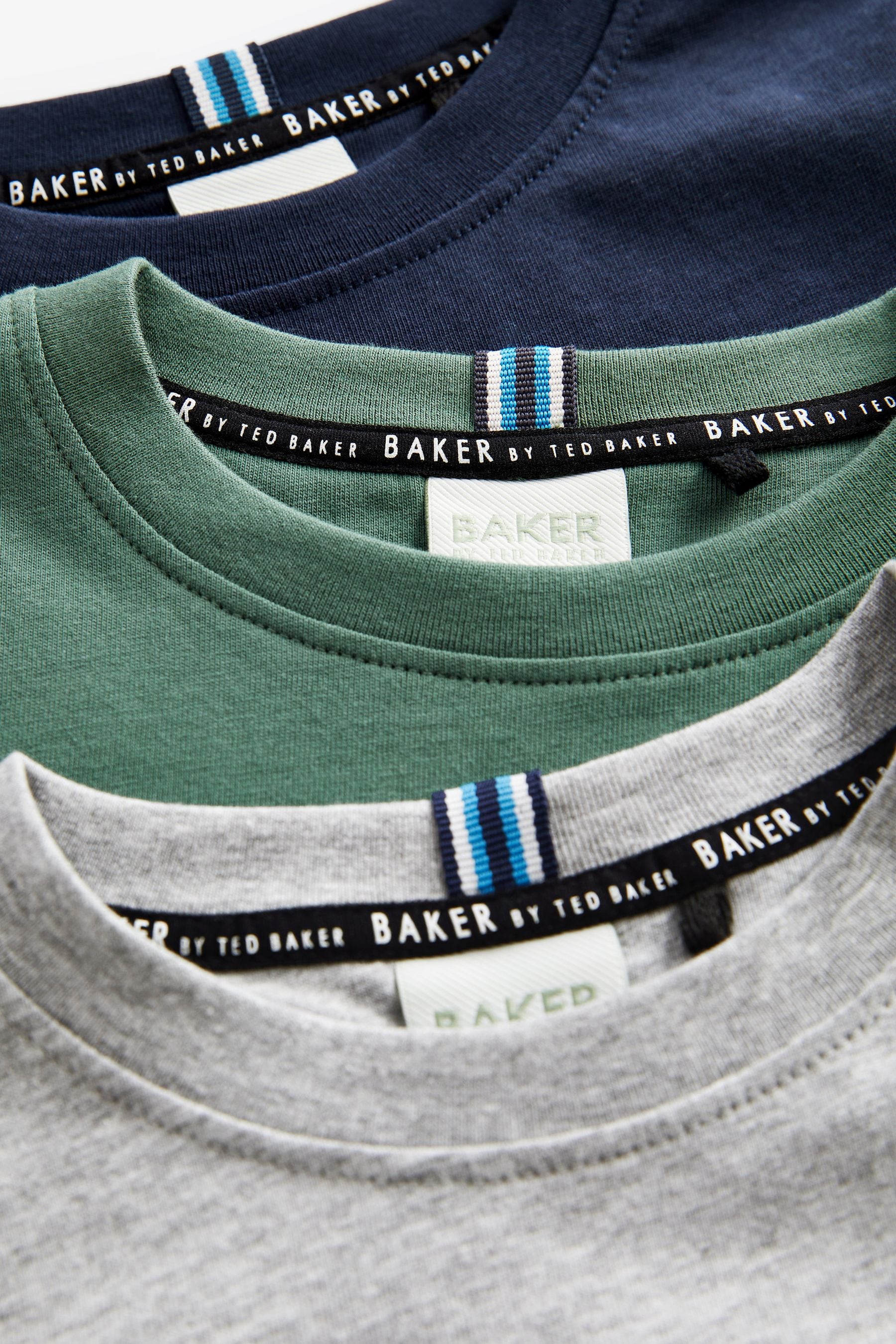 Baker by Ted Baker 100% Cotton T-Shirts 3 Pack