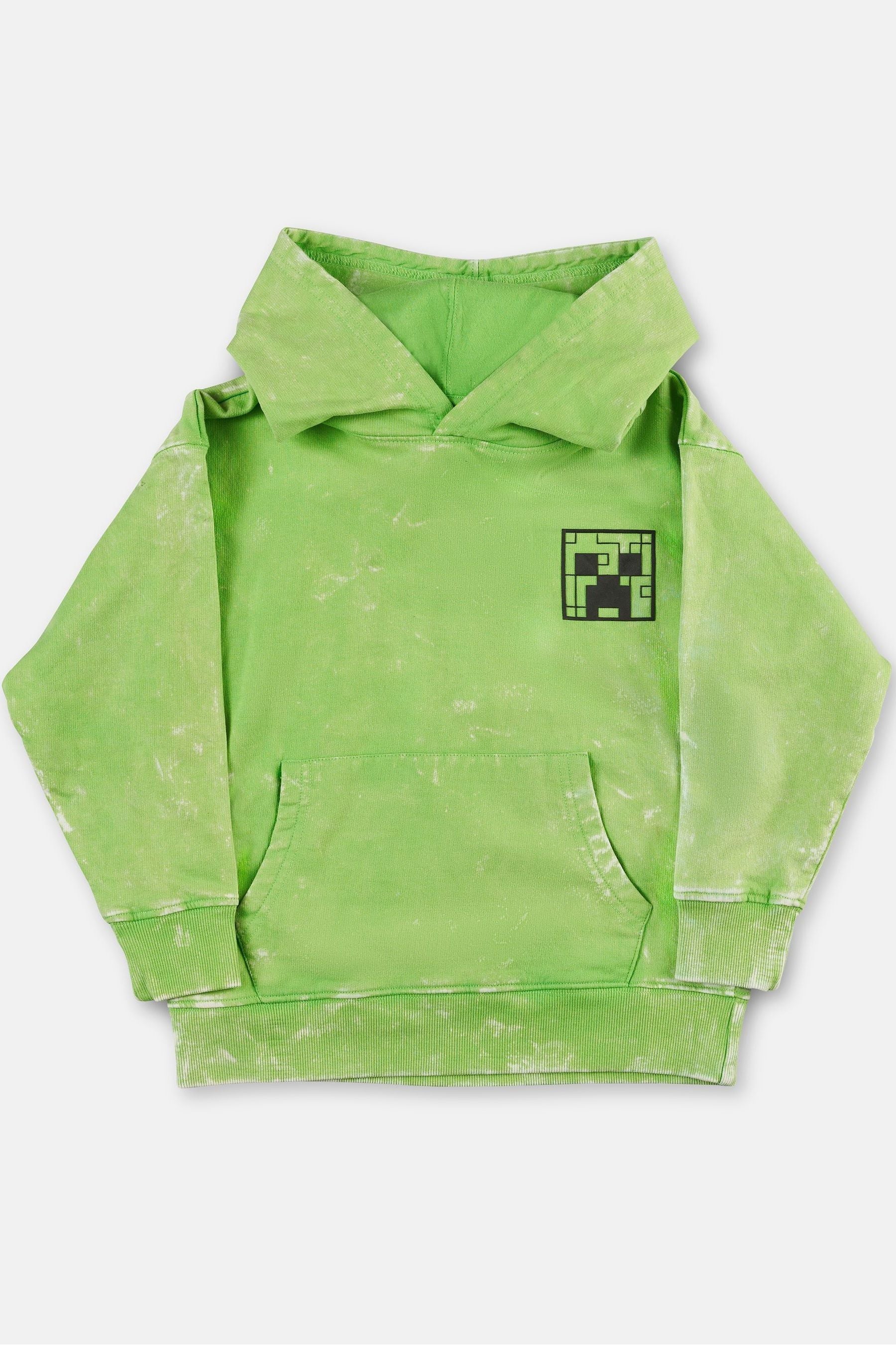 Green Angel & Rocket Minecraft Hoodie