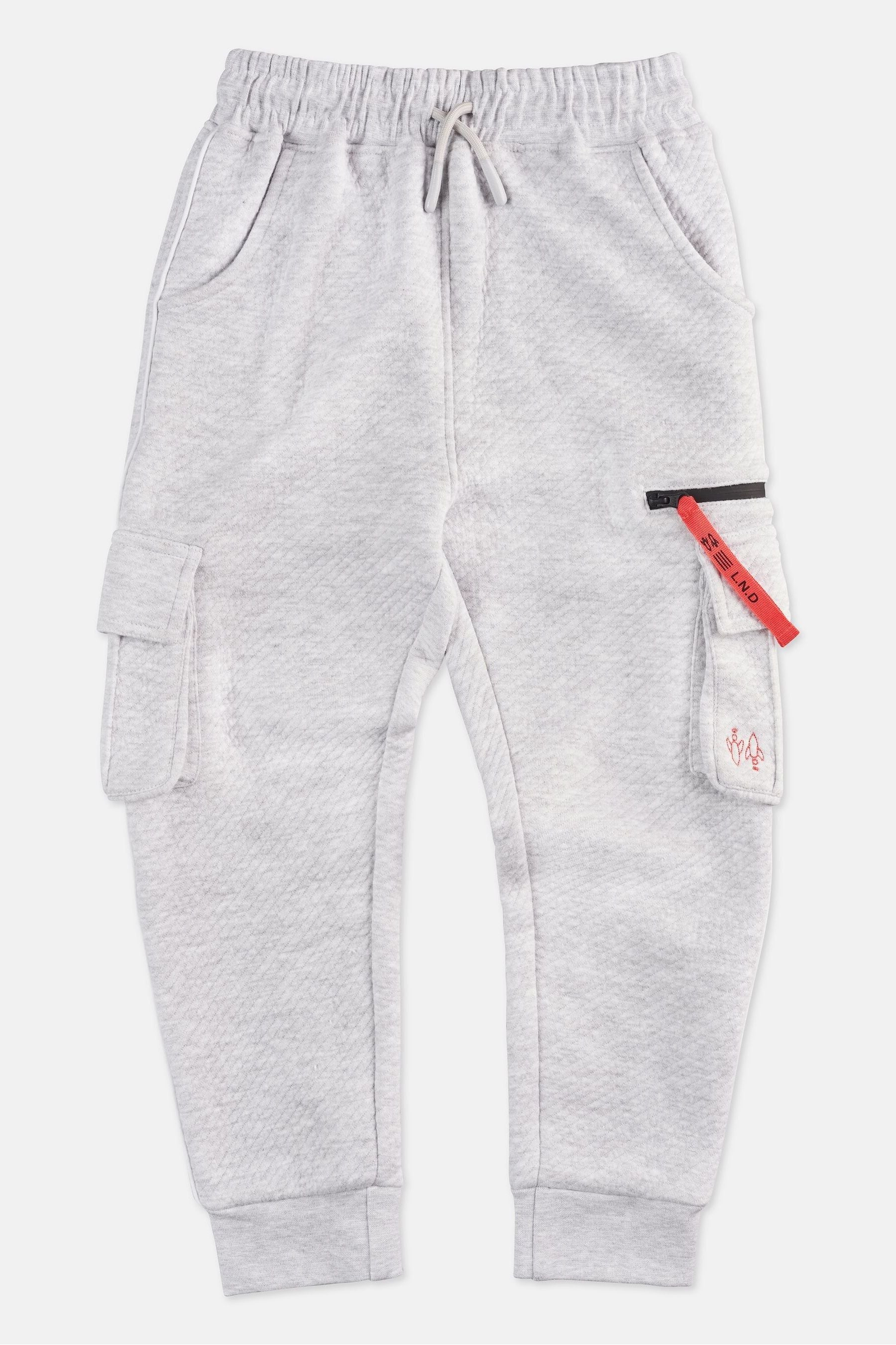 Grey Angel & Rocket Frank Pocket Cargo Joggers