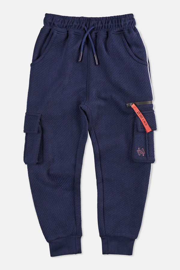 Angel & Rocket Dark Blue Frank Pocket Cargo Joggers