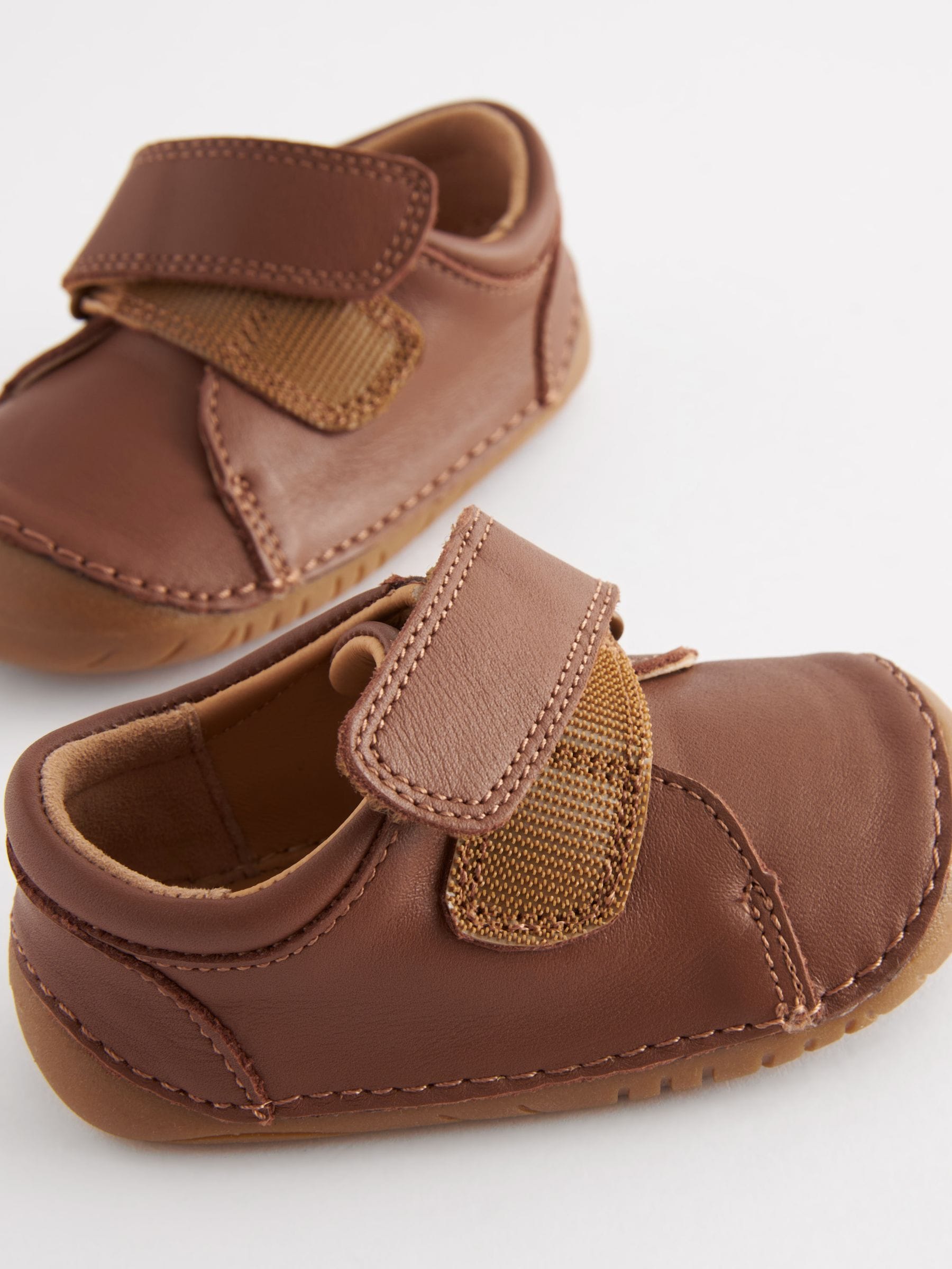 Tan Brown Crawler Shoes