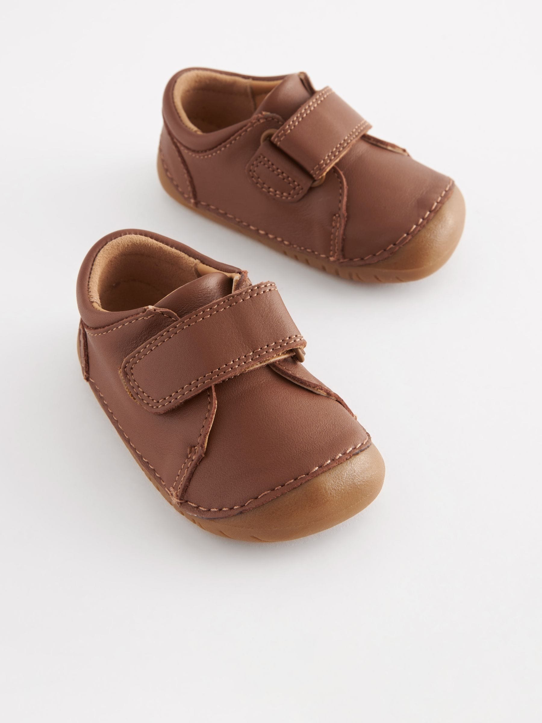 Tan Brown Crawler Shoes