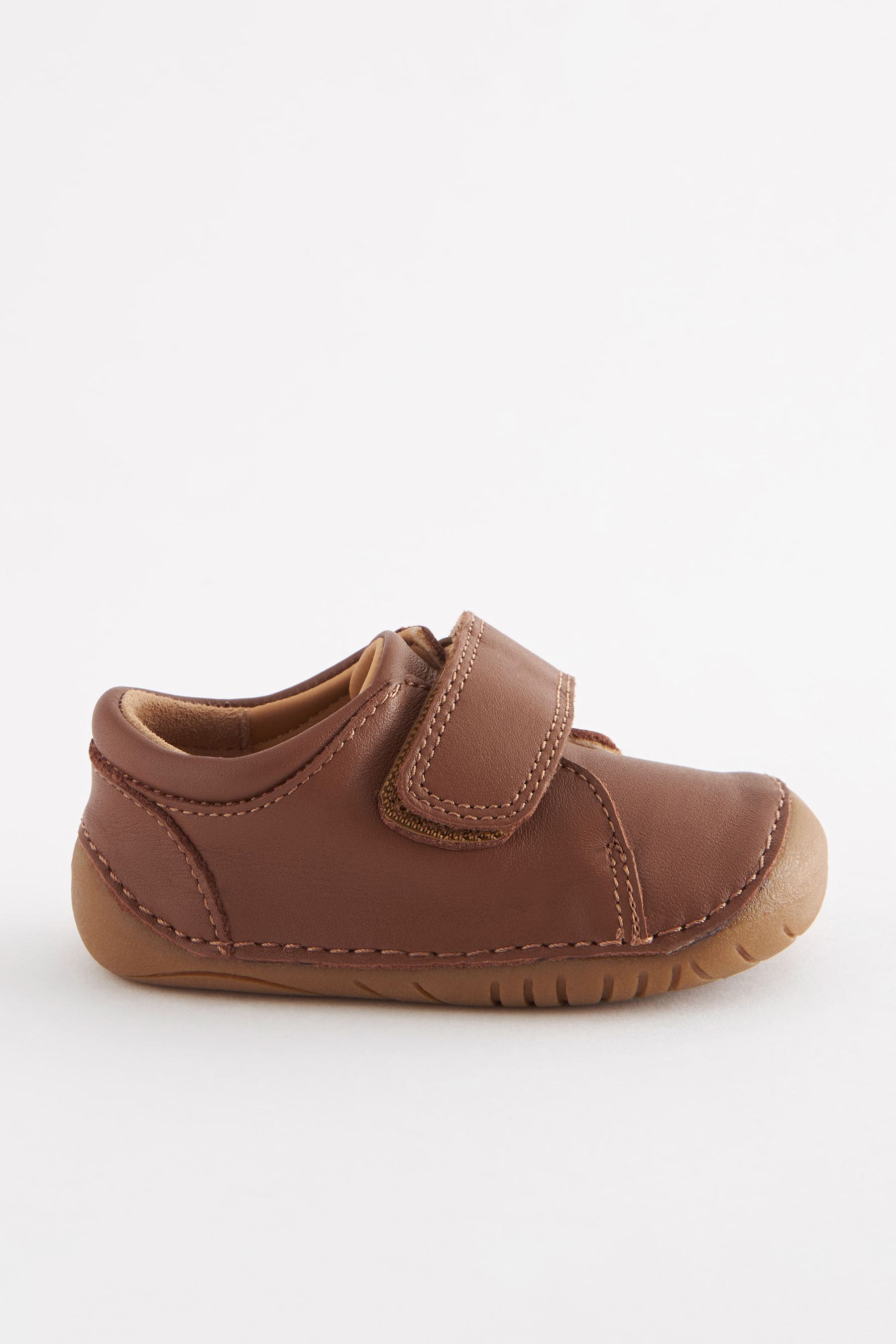 Tan Brown Wide Fit (G) Crawler Shoes