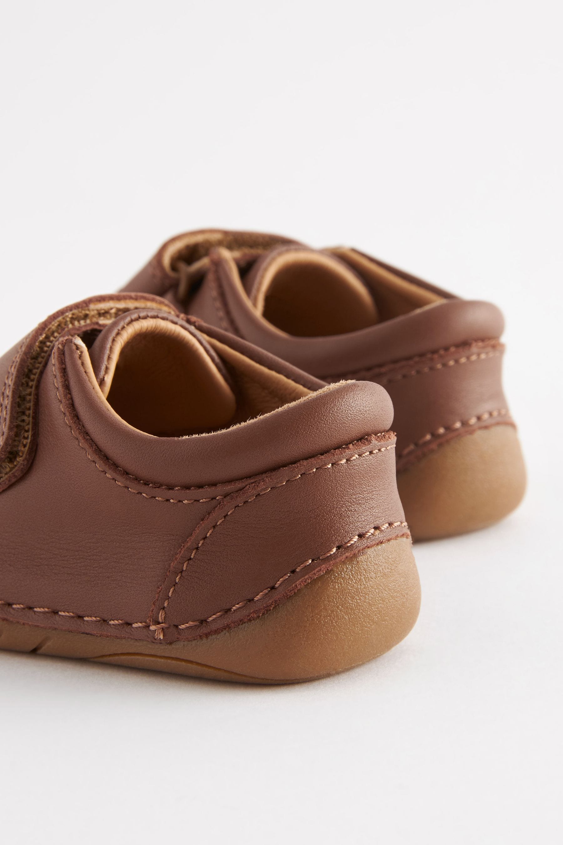 Tan Brown Wide Fit (G) Crawler Shoes