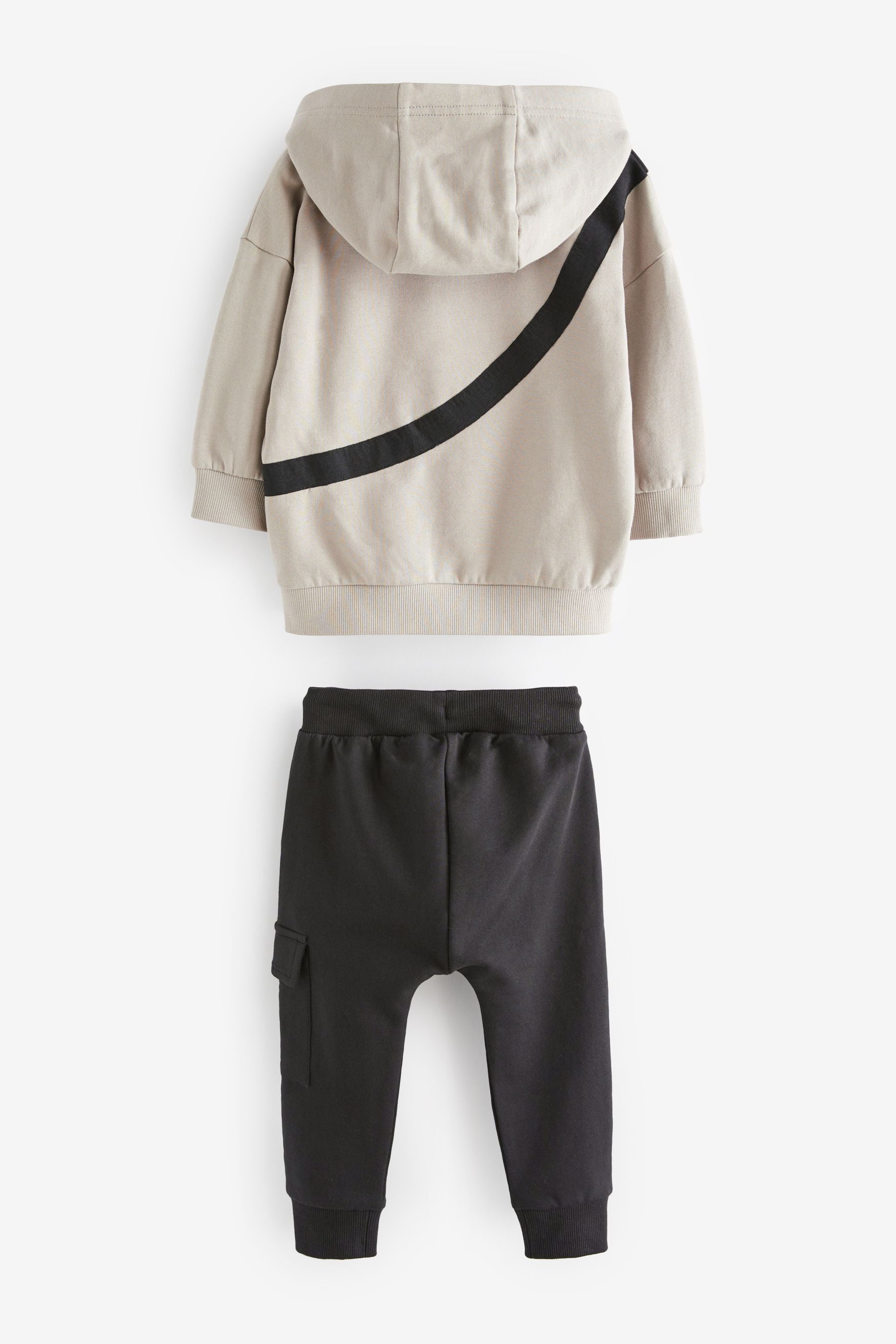 Pale Grey Teddy Bumbag Character Hoodie And Joggers Set (3mths-7yrs)