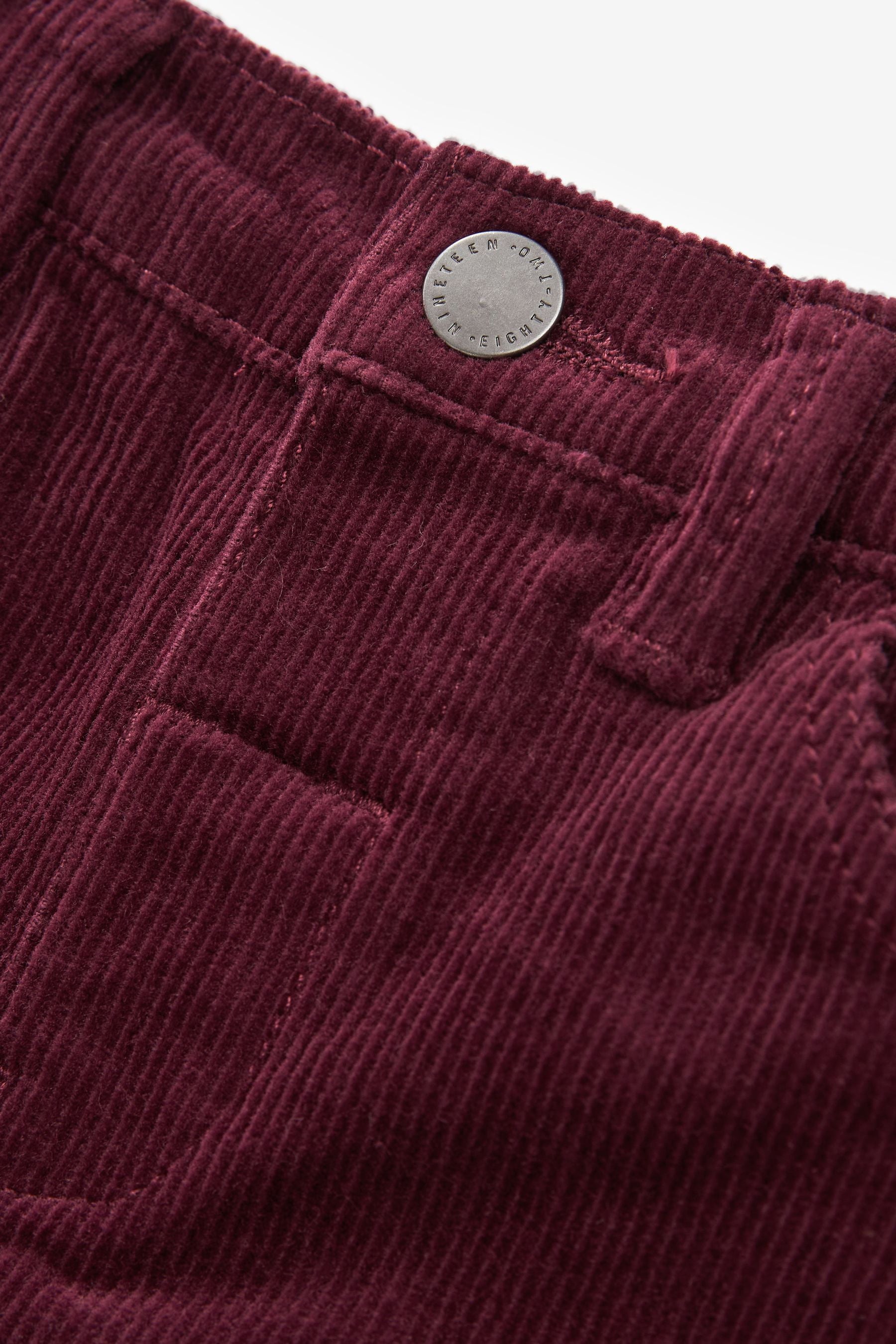 Plum Purple Corduroy Trousers (3mths-7yrs)