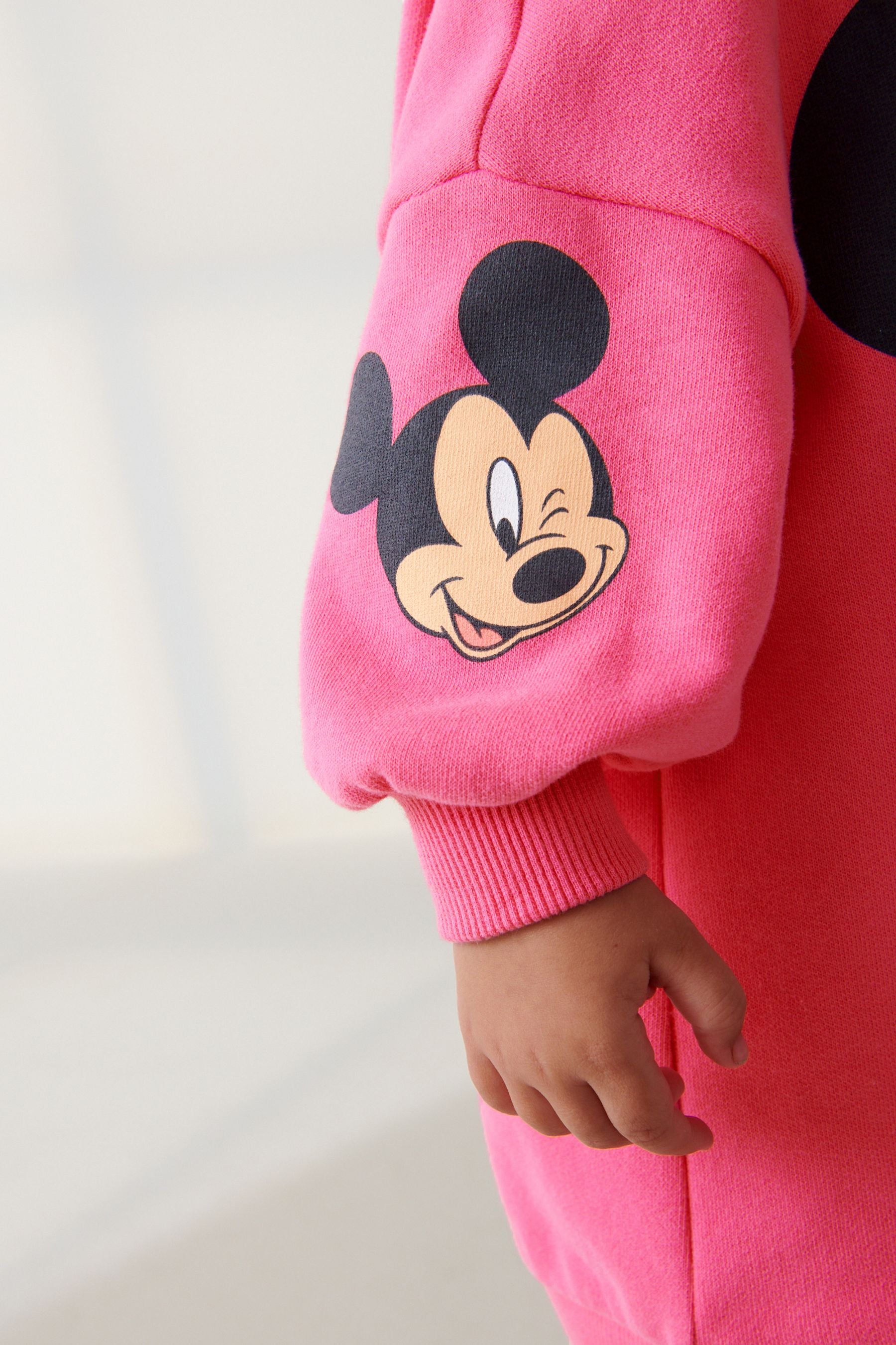 Pink Disney Mickey Mouse Sweat Dress (3mths-7yrs)