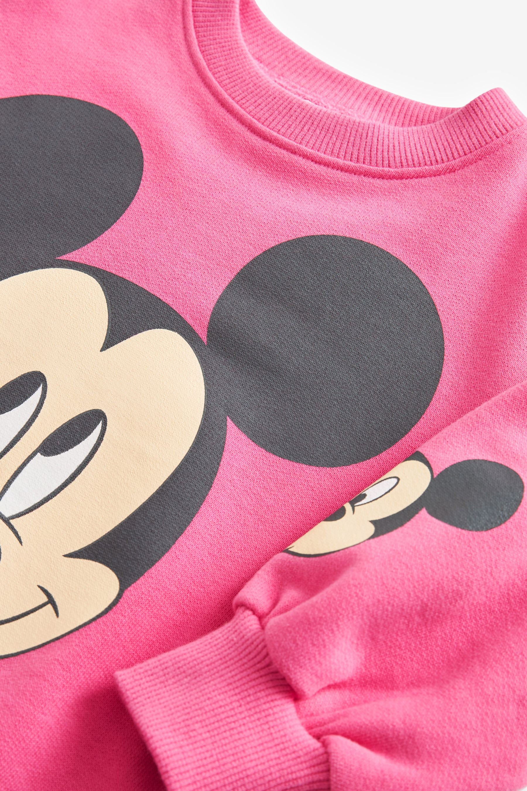 Pink Disney Mickey Mouse Sweat Dress (3mths-7yrs)