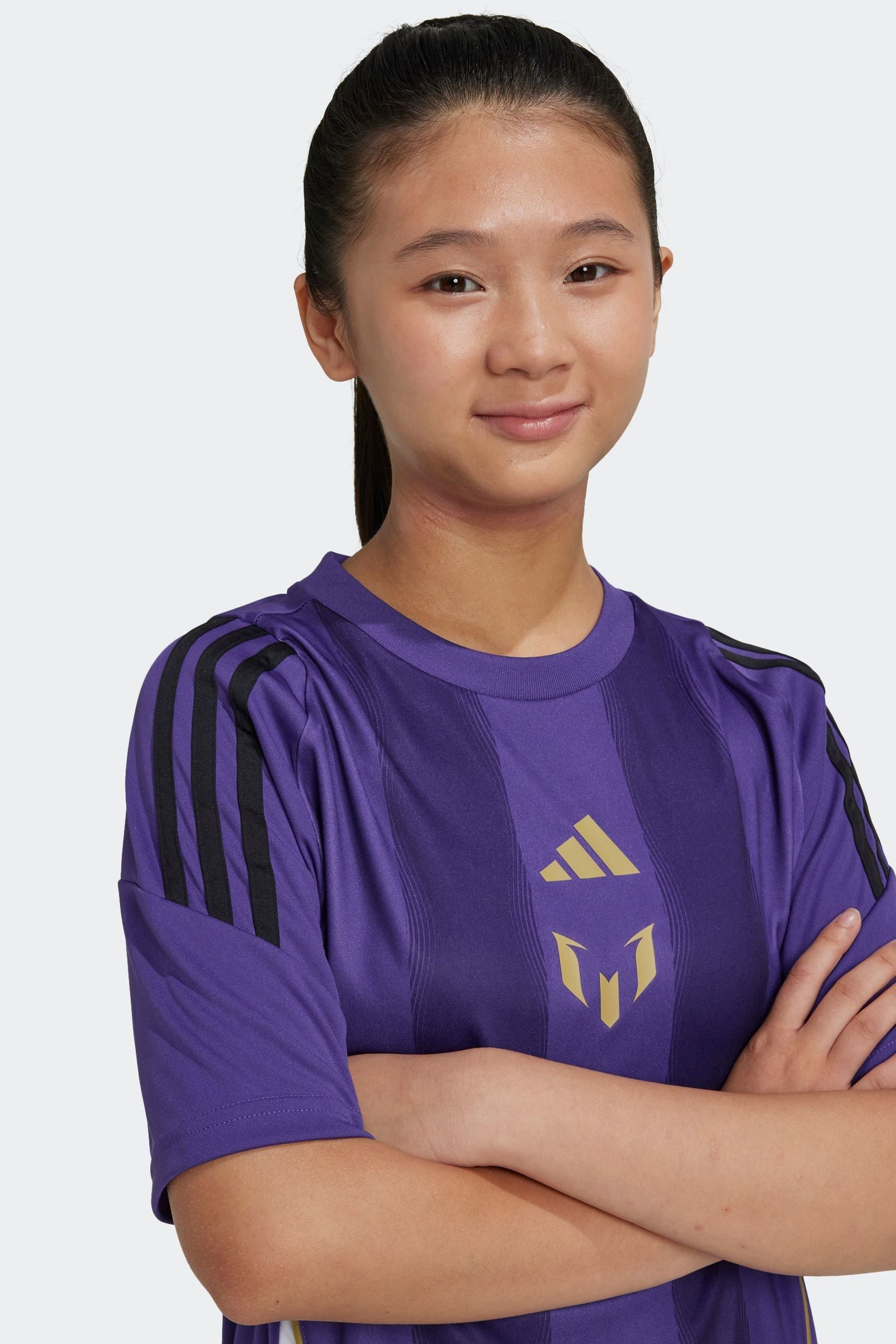 adidas Purple Messi Shirt