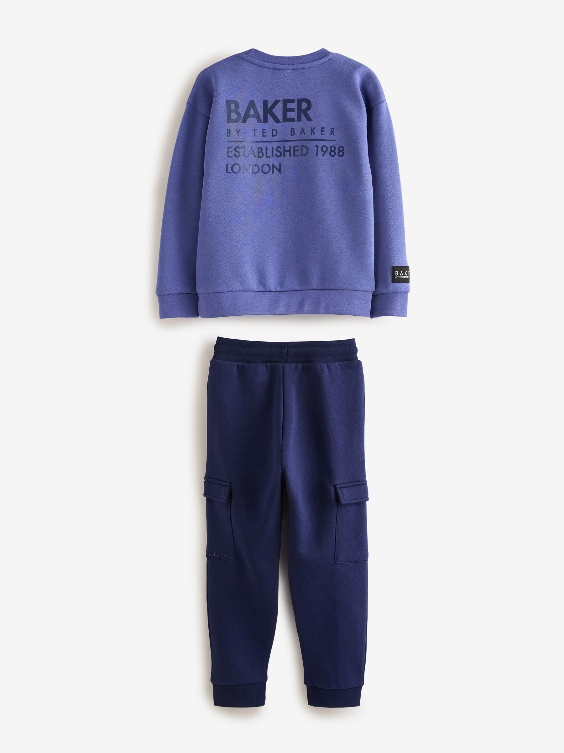 Baker by Ted Baker Sweatshirt and Cargo Joggers Set