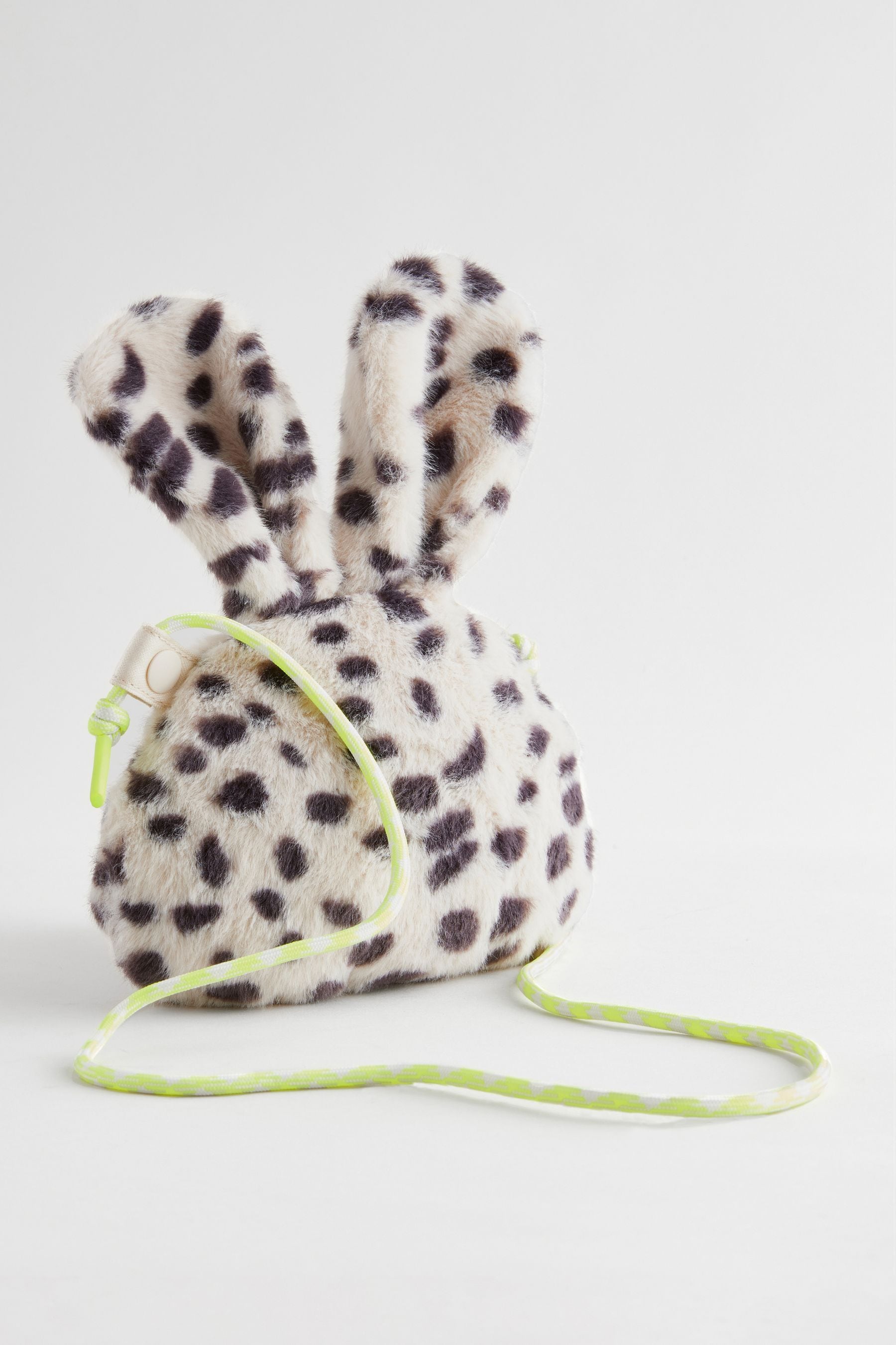 Animal Bunny Cross-Body Faux Fur Bag