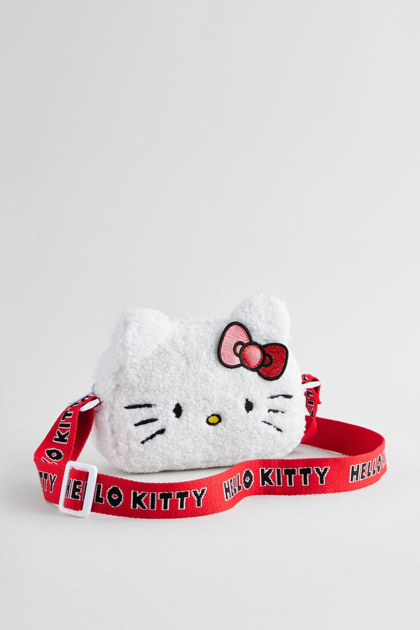 White Hello Kitty Cross-Body Bag